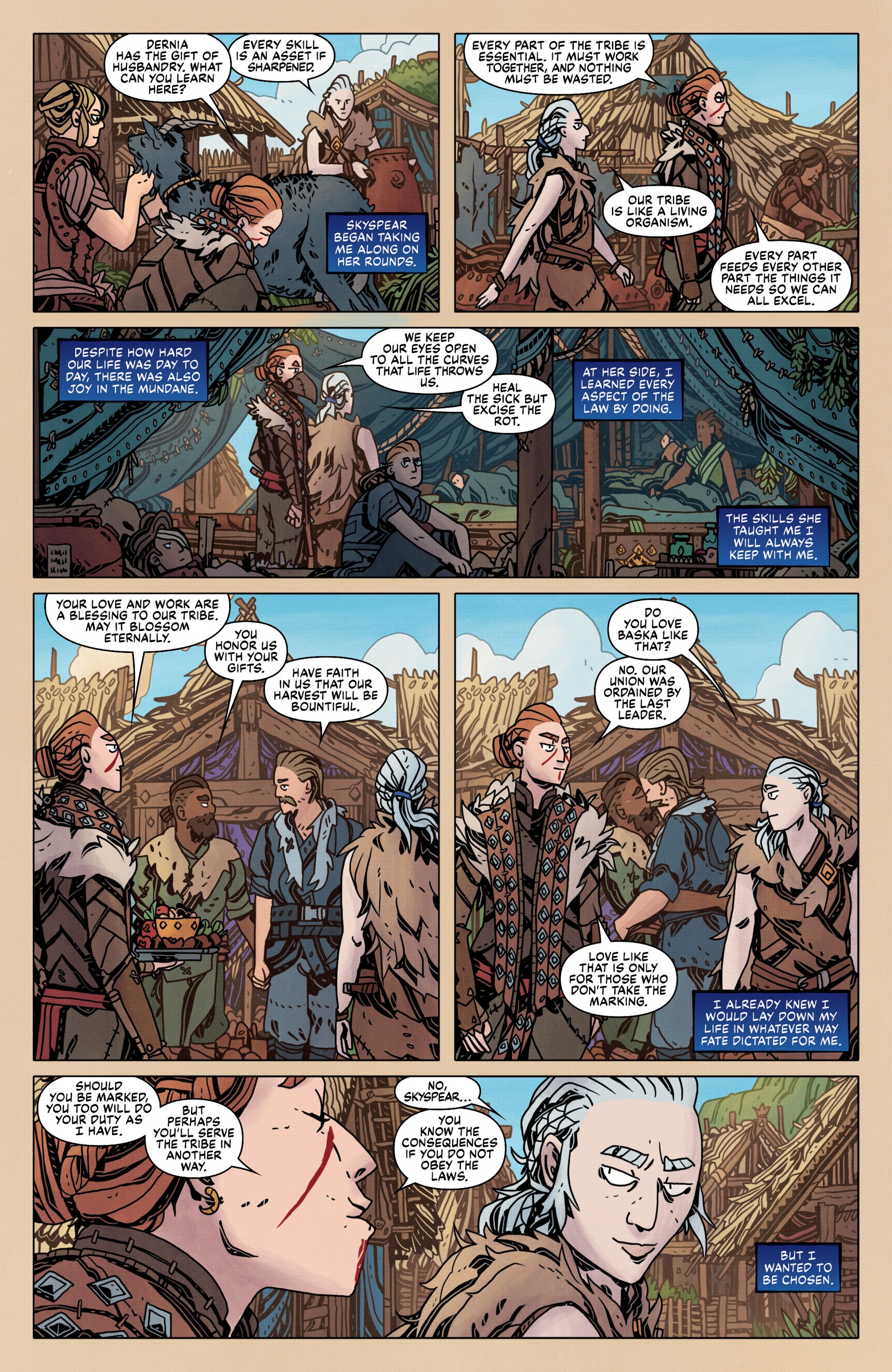 Critical Role: The Mighty Nein Origins--Yasha Nydoorin (2022-) issue 1 - Page 17