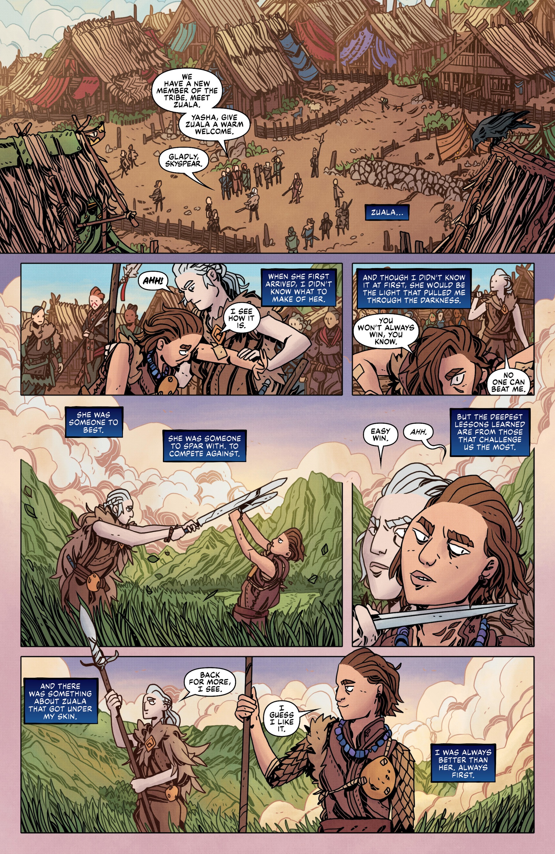 Critical Role: The Mighty Nein Origins--Yasha Nydoorin (2022-) issue 1 - Page 21