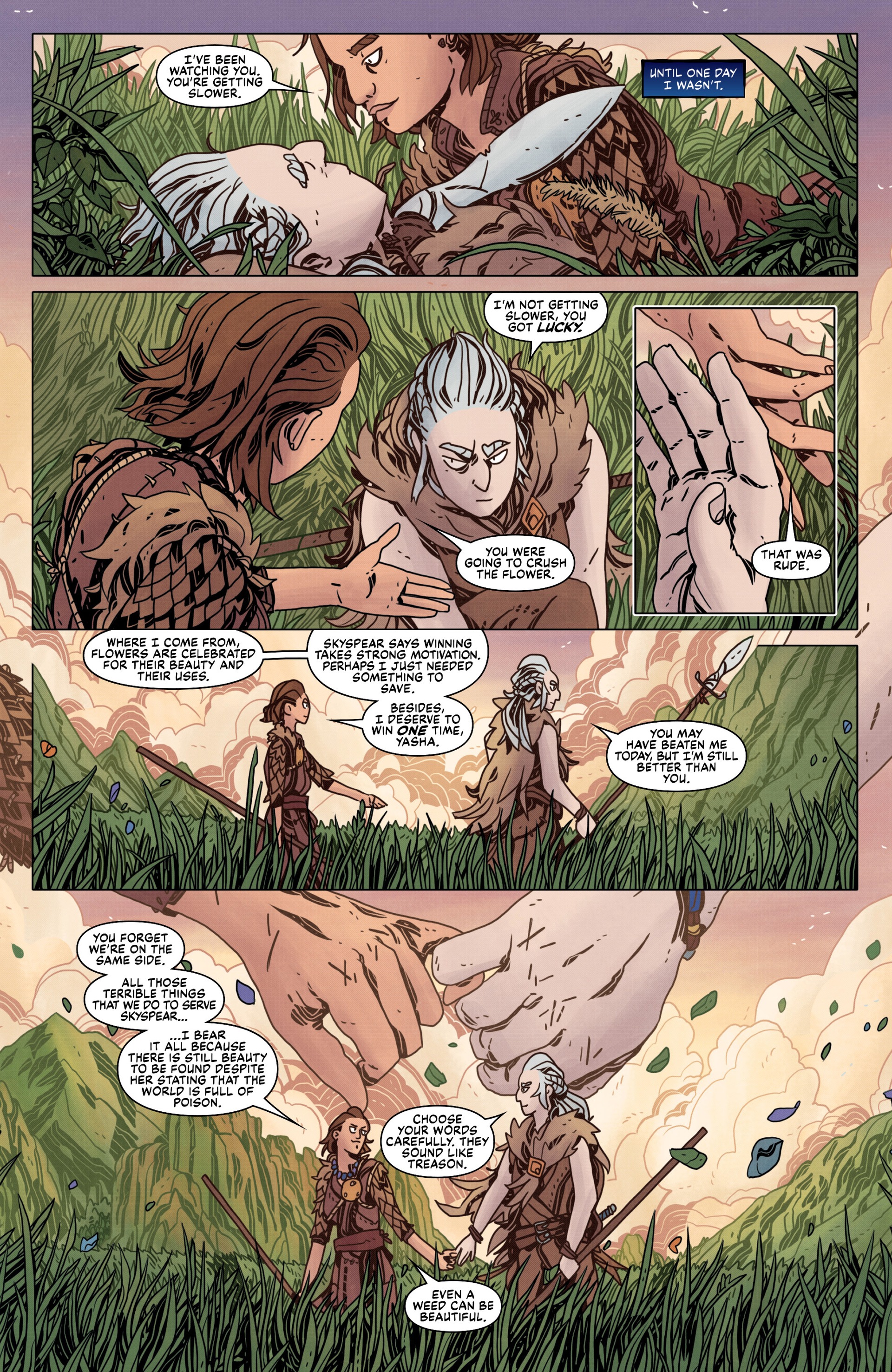 Critical Role: The Mighty Nein Origins--Yasha Nydoorin (2022-) issue 1 - Page 22