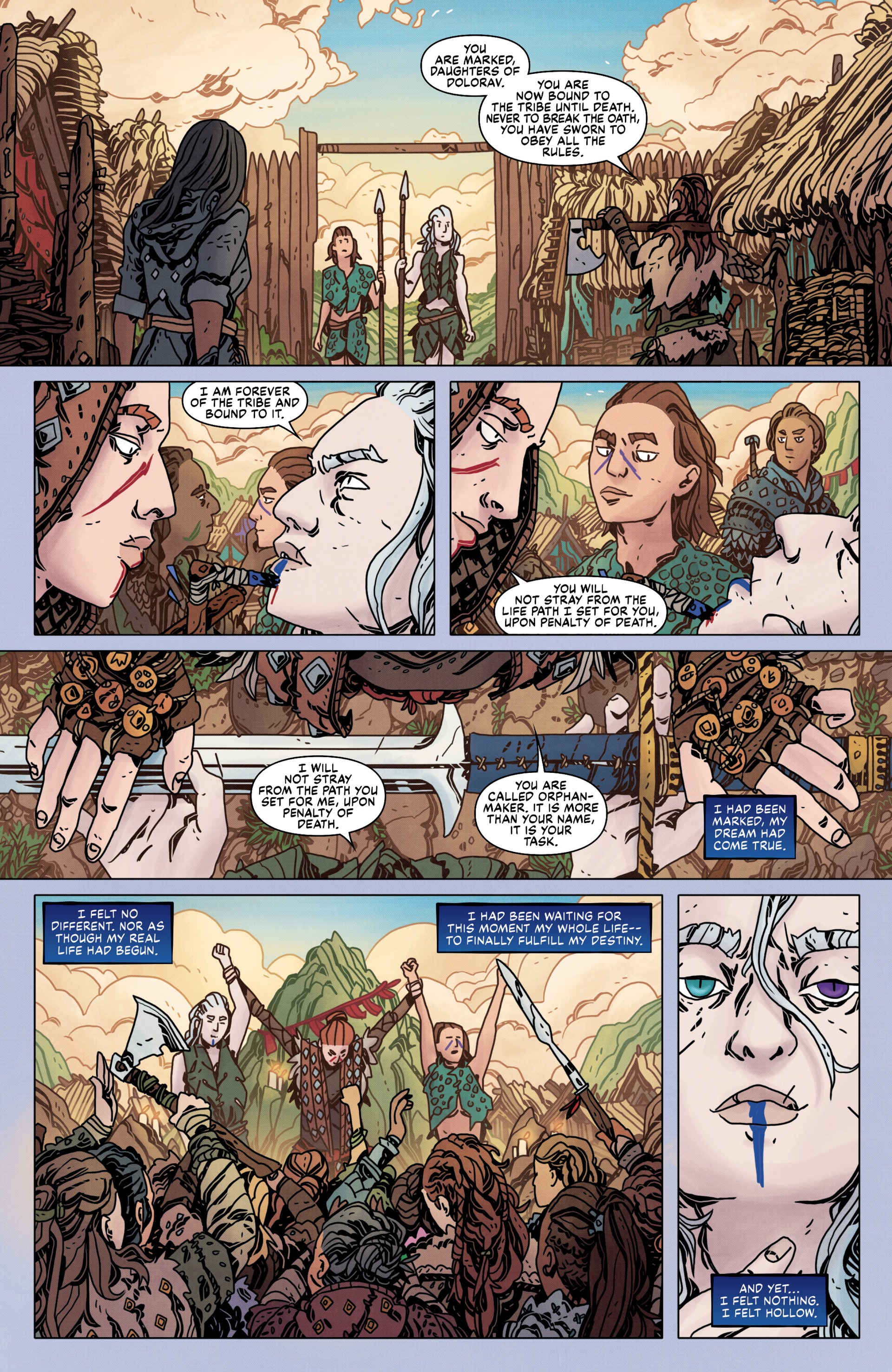 Critical Role: The Mighty Nein Origins--Yasha Nydoorin (2022-) issue 1 - Page 34