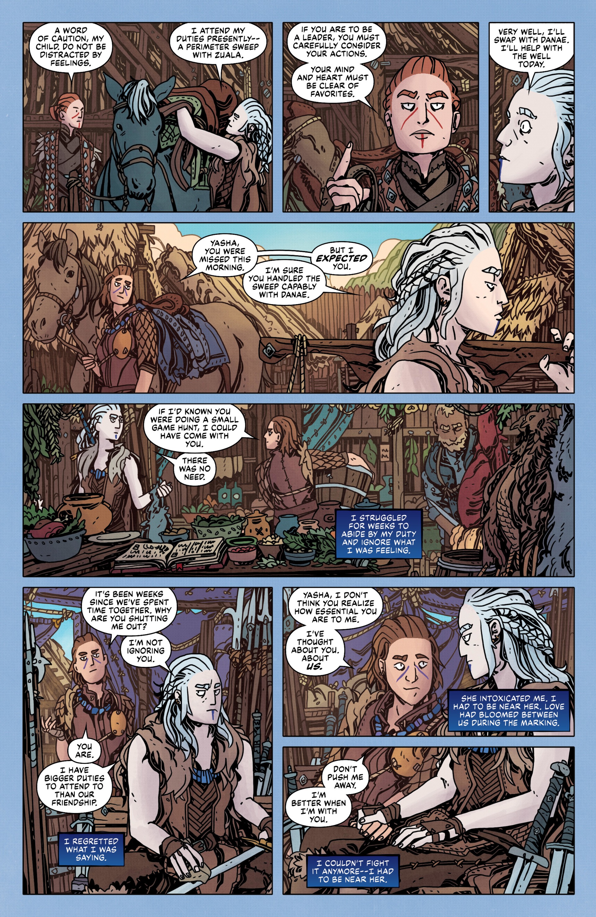 Critical Role: The Mighty Nein Origins--Yasha Nydoorin (2022-) issue 1 - Page 36