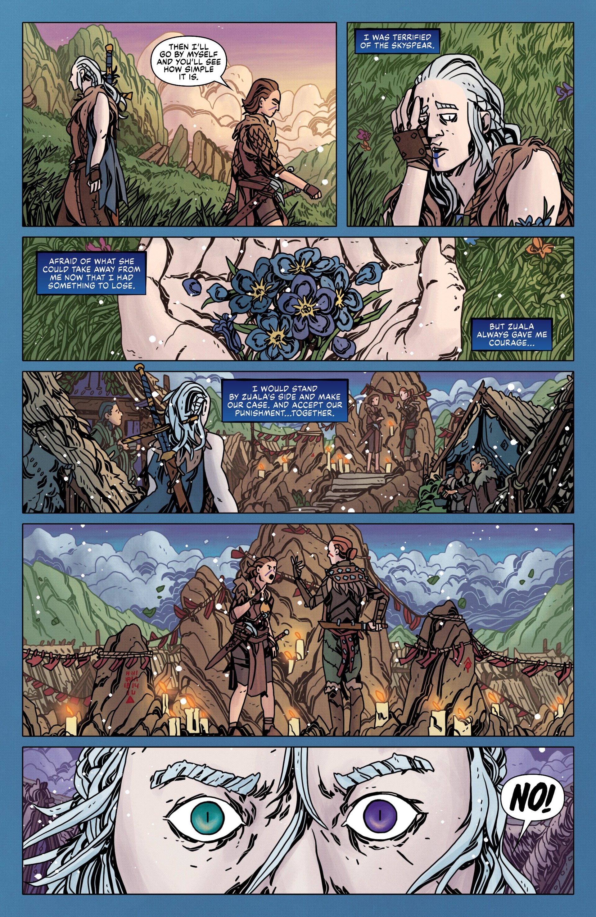 Critical Role: The Mighty Nein Origins--Yasha Nydoorin (2022-) issue 1 - Page 41