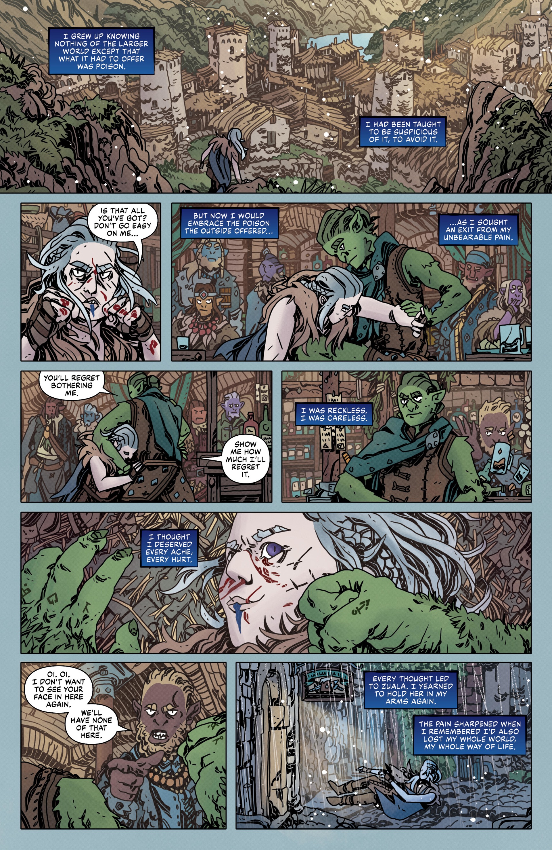 Critical Role: The Mighty Nein Origins--Yasha Nydoorin (2022-) issue 1 - Page 45