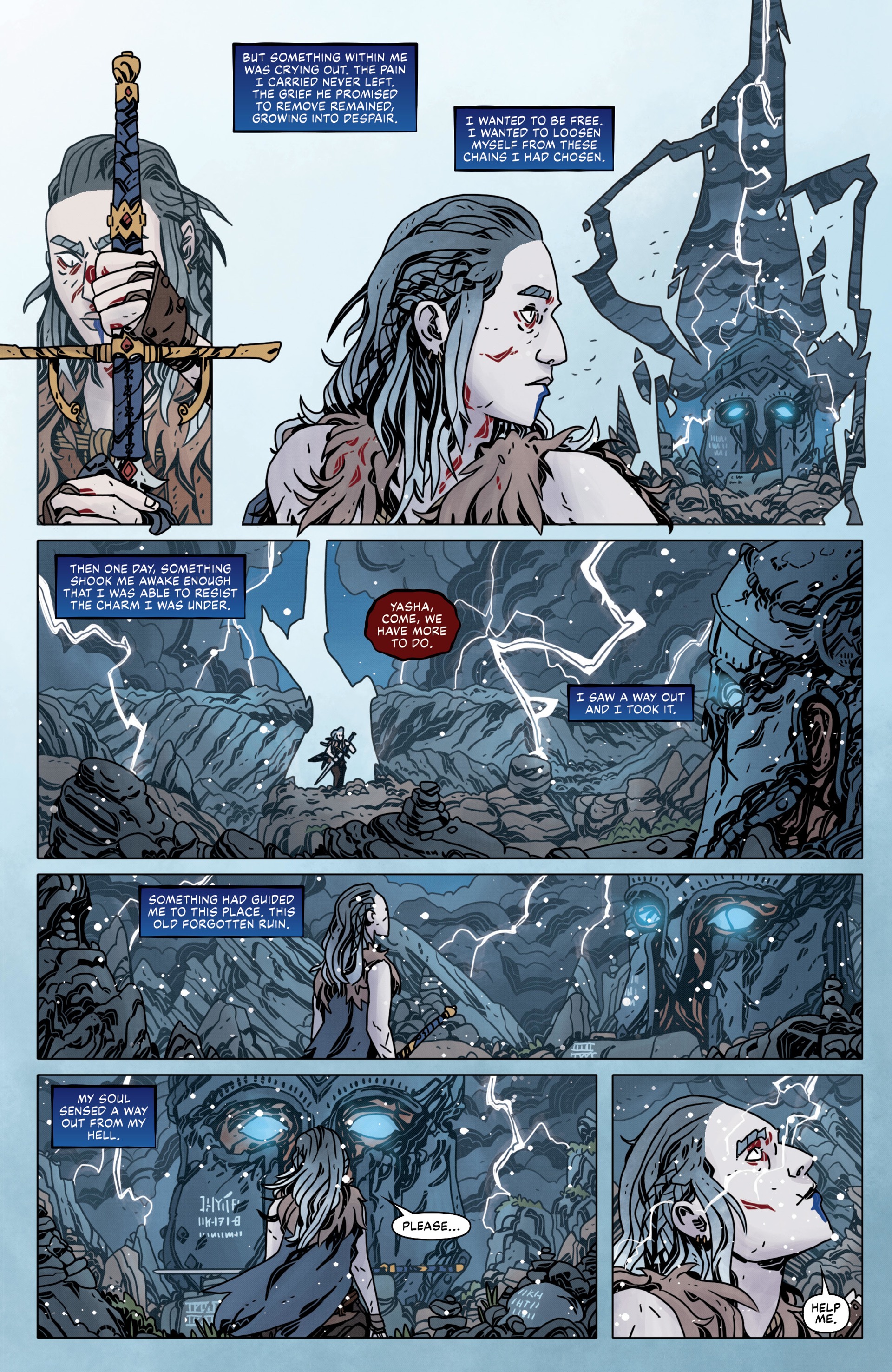 Critical Role: The Mighty Nein Origins--Yasha Nydoorin (2022-) issue 1 - Page 52