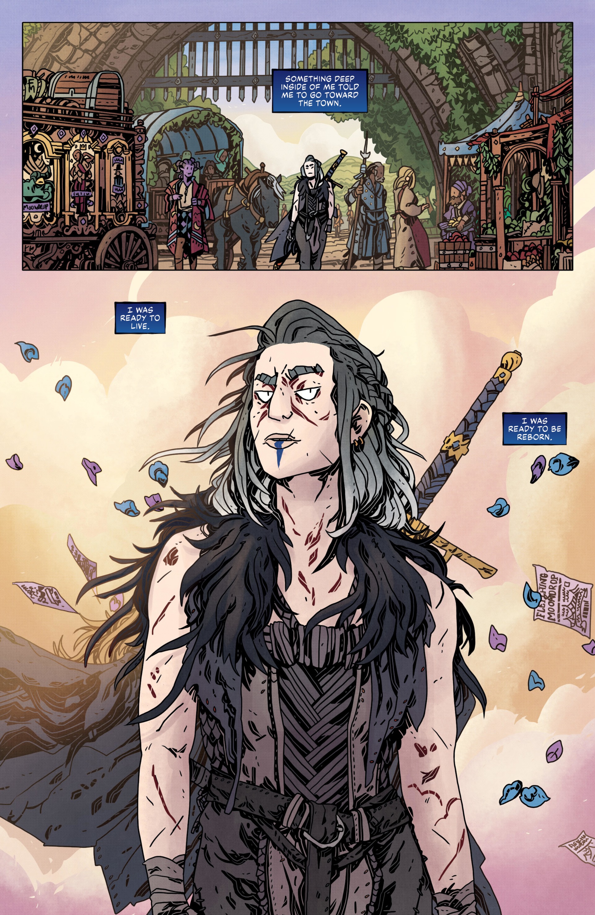 Critical Role: The Mighty Nein Origins--Yasha Nydoorin (2022-) issue 1 - Page 55