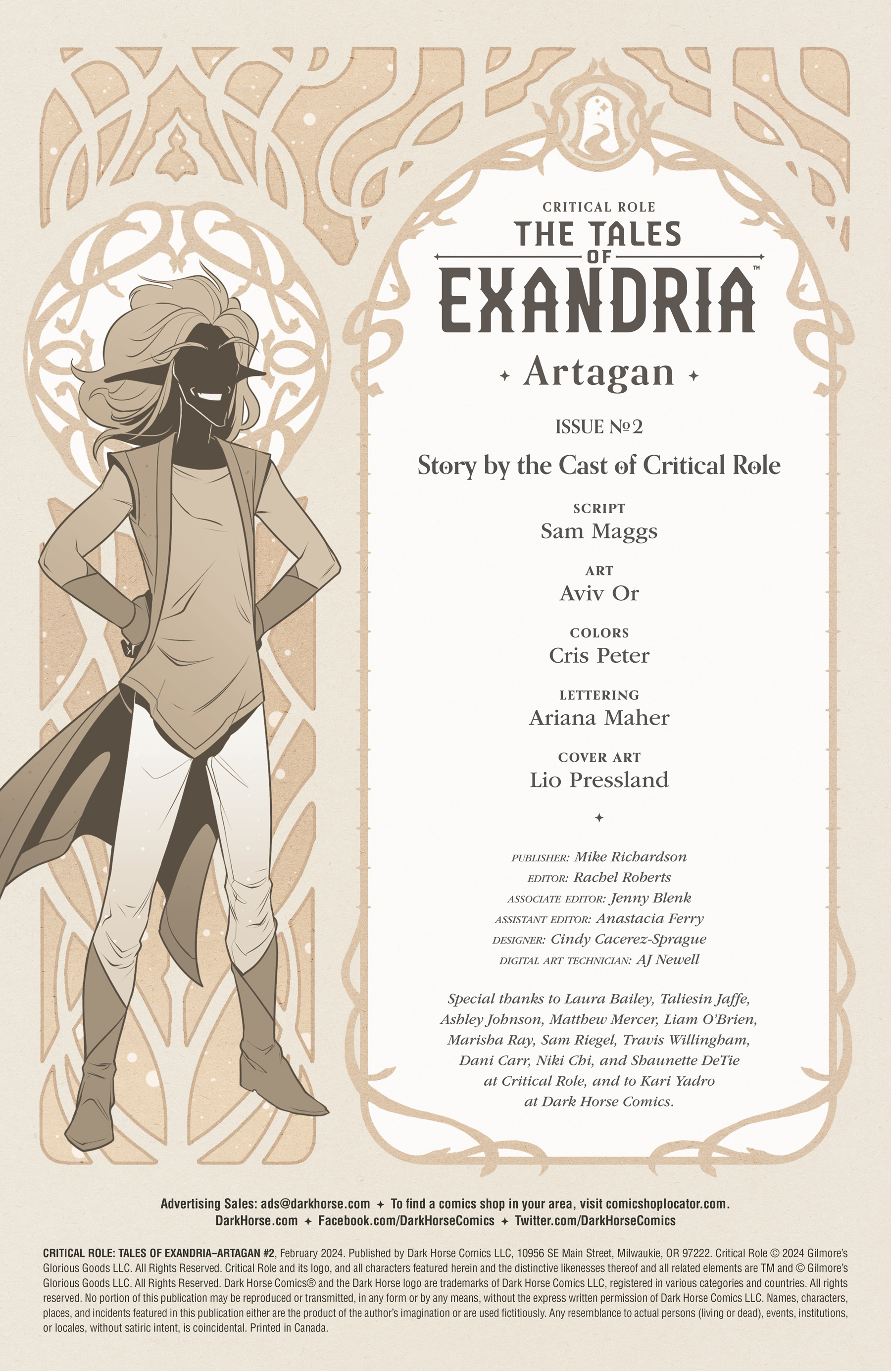 Critical Role: The Tales of Exandria - Artagan (2024-): Chapter 2 - Page 2