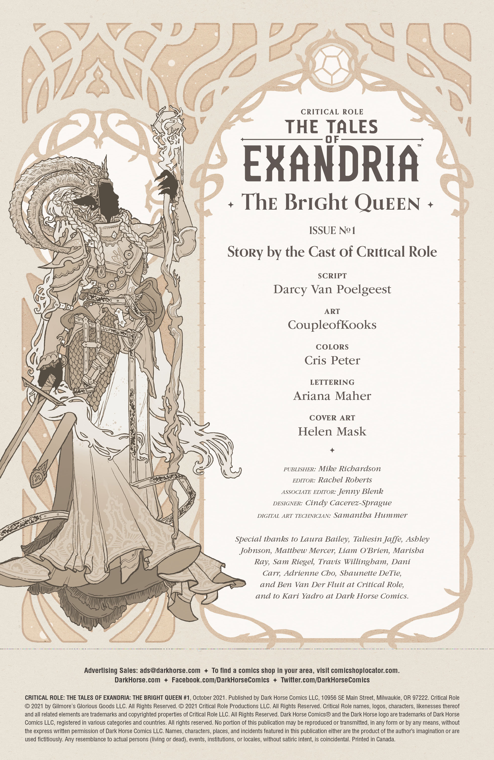Critical Role: The Tales of Exandria--The Bright Queen (2021-): Chapter 1 - Page 2