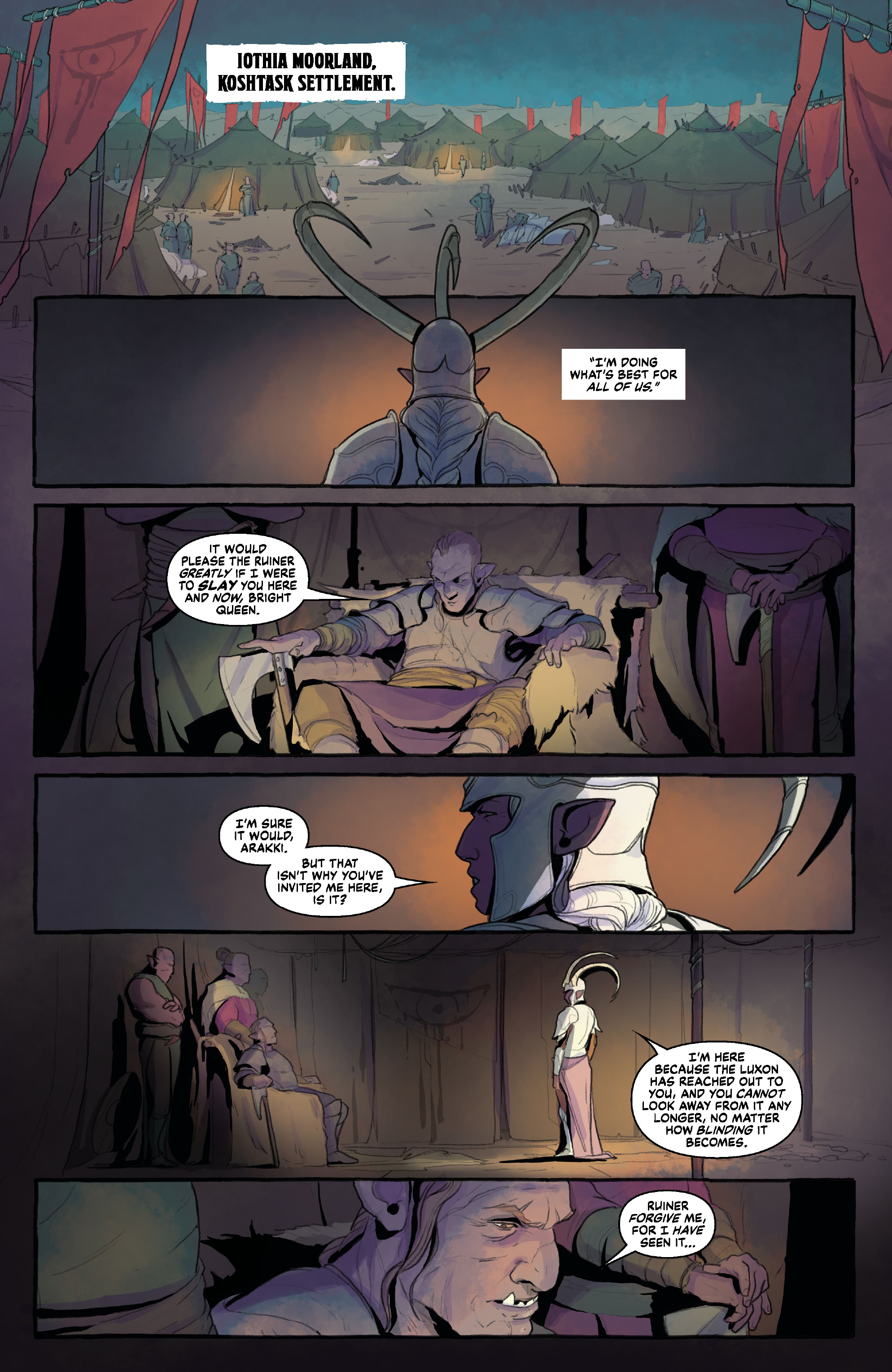 Critical Role: The Tales of Exandria--The Bright Queen (2021-) issue 3 - Page 10