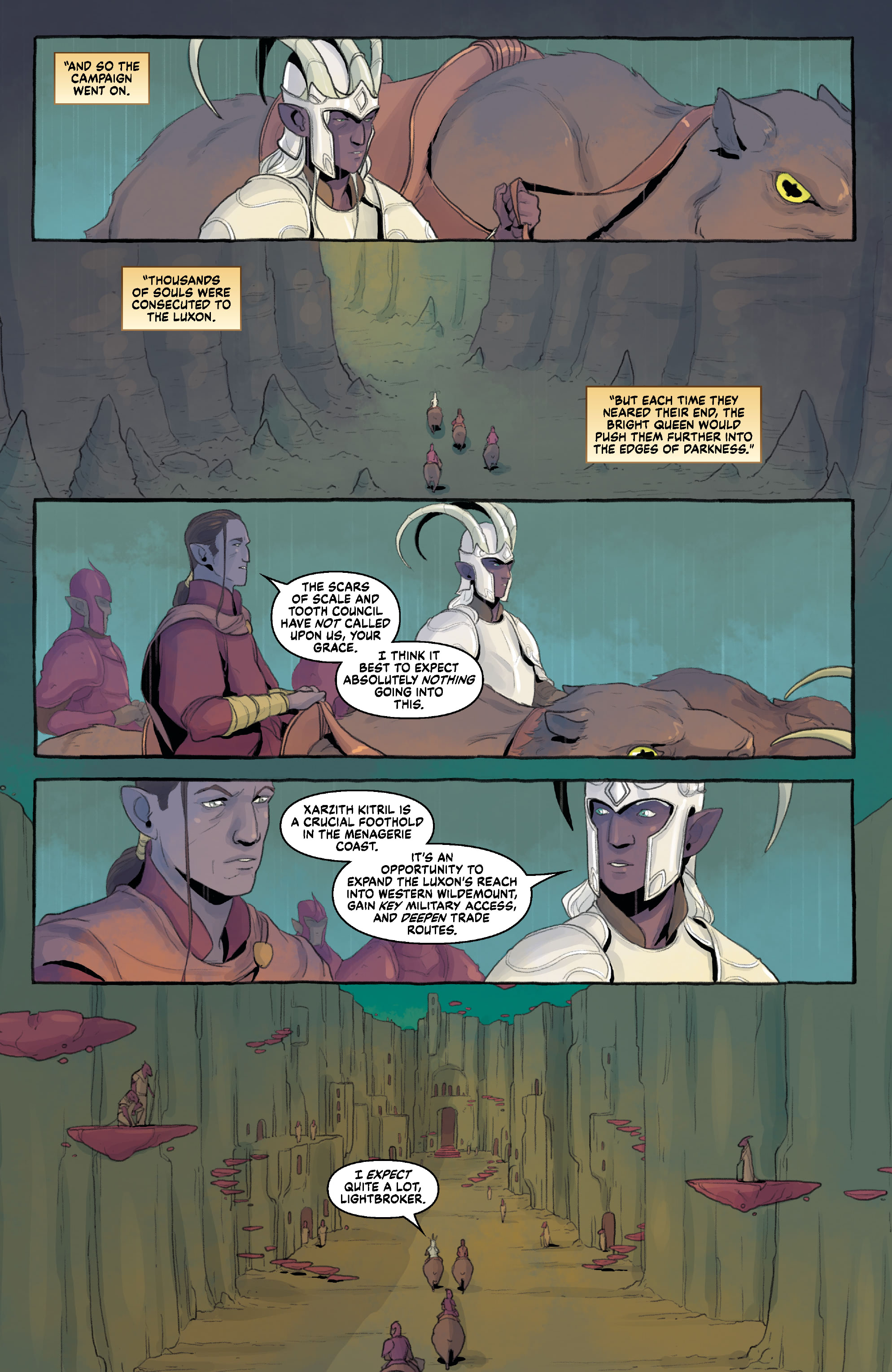 Critical Role: The Tales of Exandria--The Bright Queen (2021-) issue 3 - Page 13