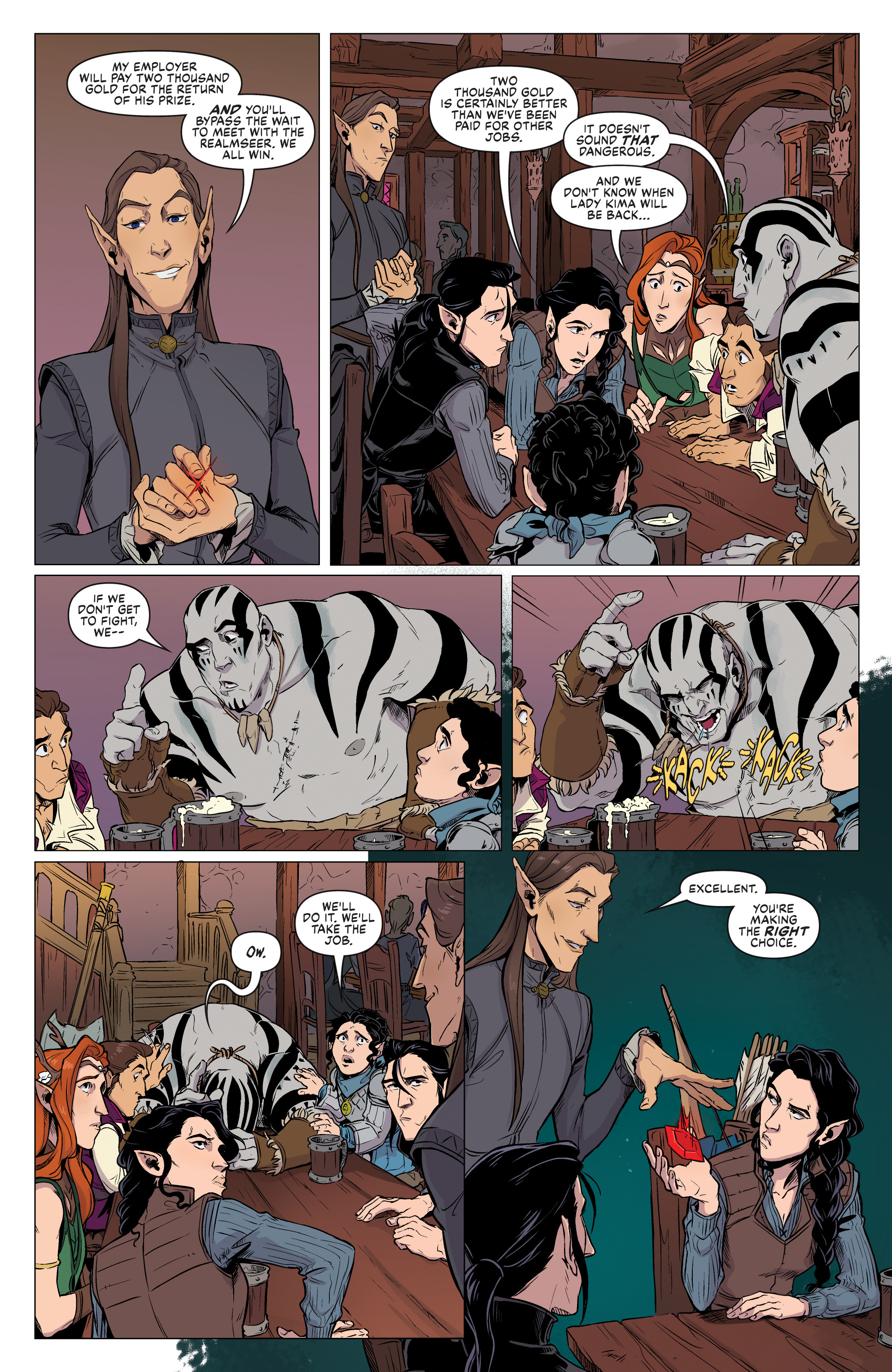 Critical Role: Vox Machina Origins II (2019-) issue 3 - Page 8