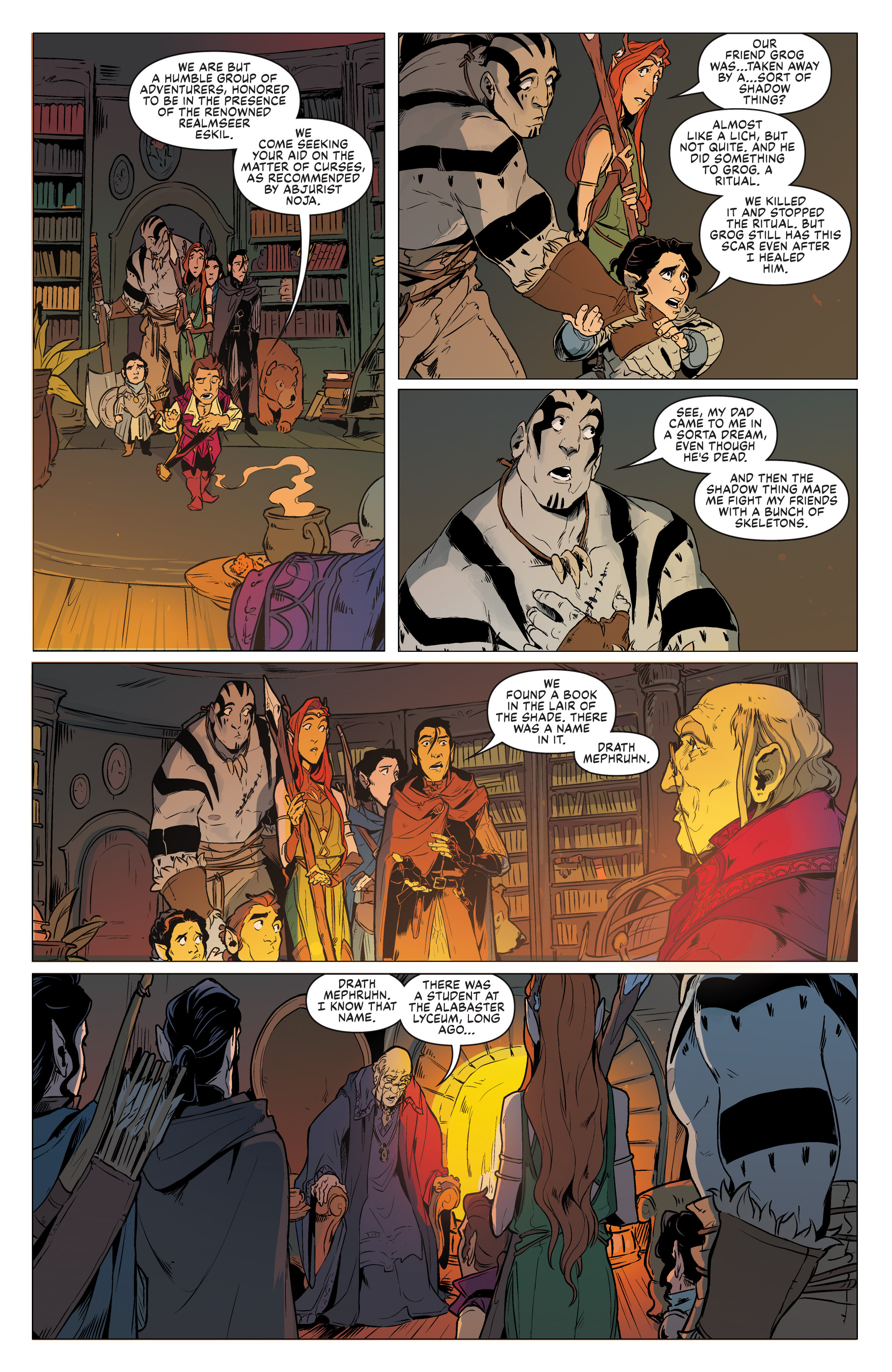 Critical Role: Vox Machina Origins II (2019-) issue 3 - Page 22