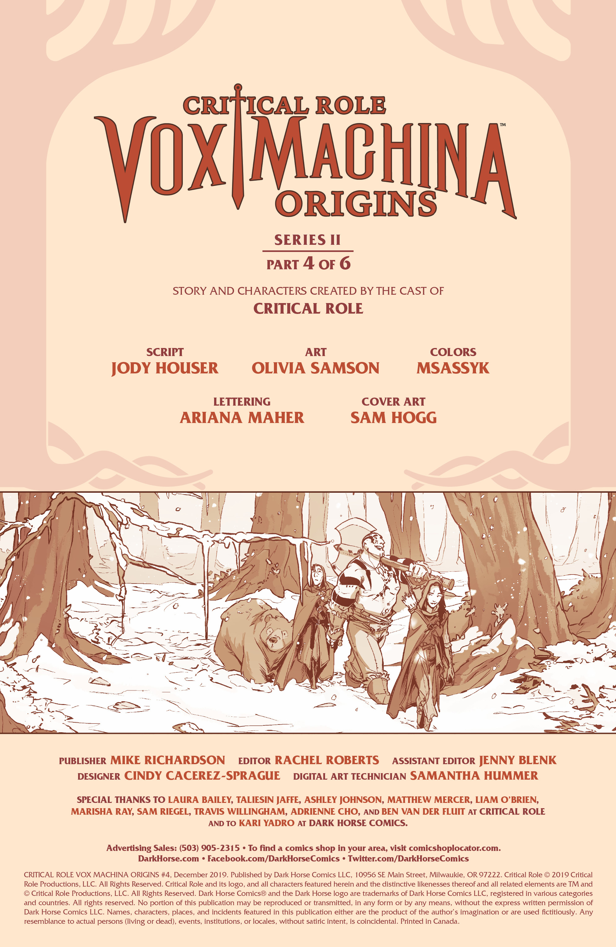 Critical Role: Vox Machina Origins II (2019-): Chapter 4 - Page 2
