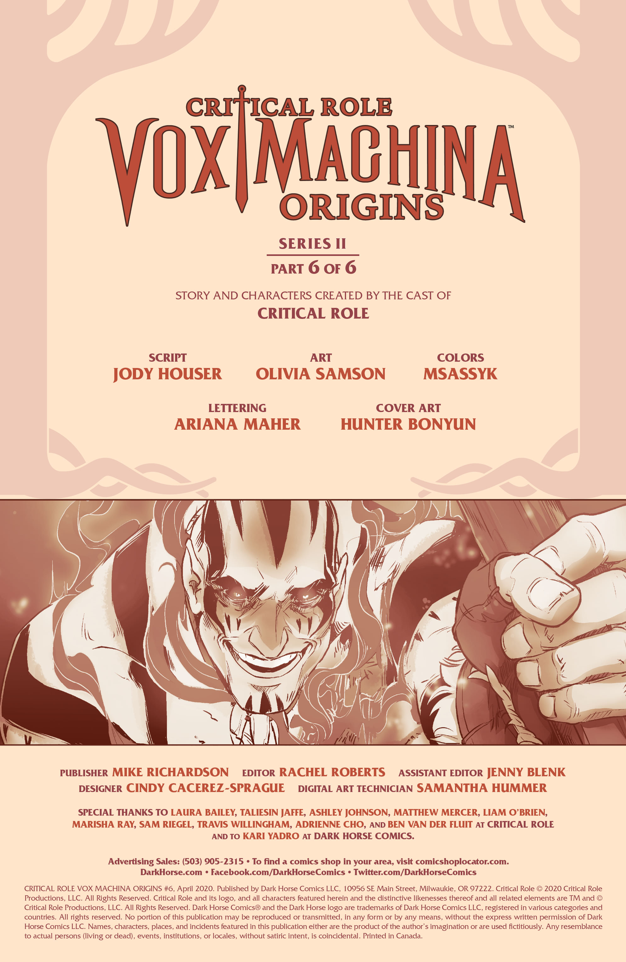 Critical Role: Vox Machina Origins II (2019-): Chapter 6 - Page 2