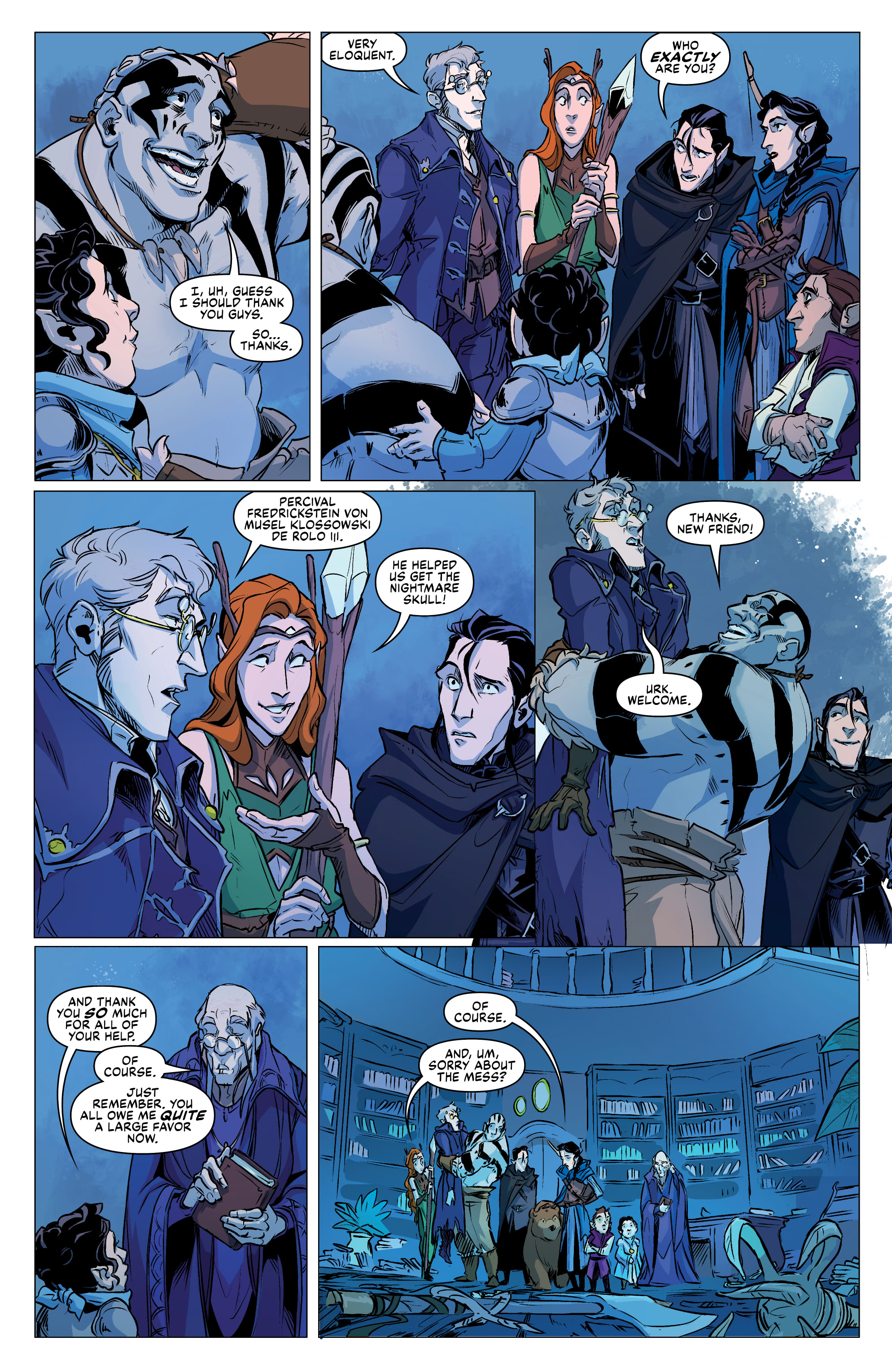 Critical Role: Vox Machina Origins II (2019-) issue 6 - Page 22