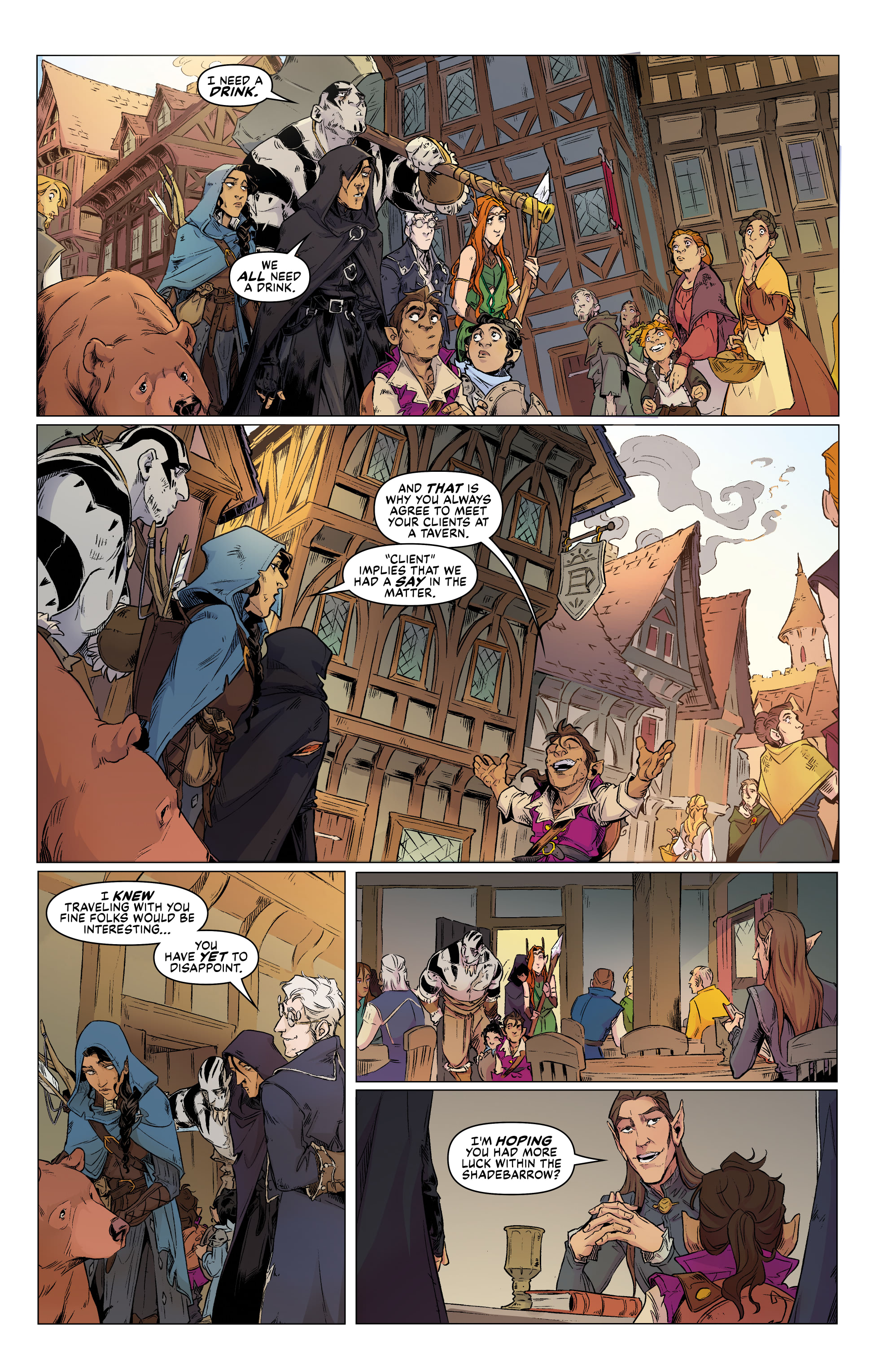 Critical Role: Vox Machina Origins III (2021-): Chapter 1 - Page 4