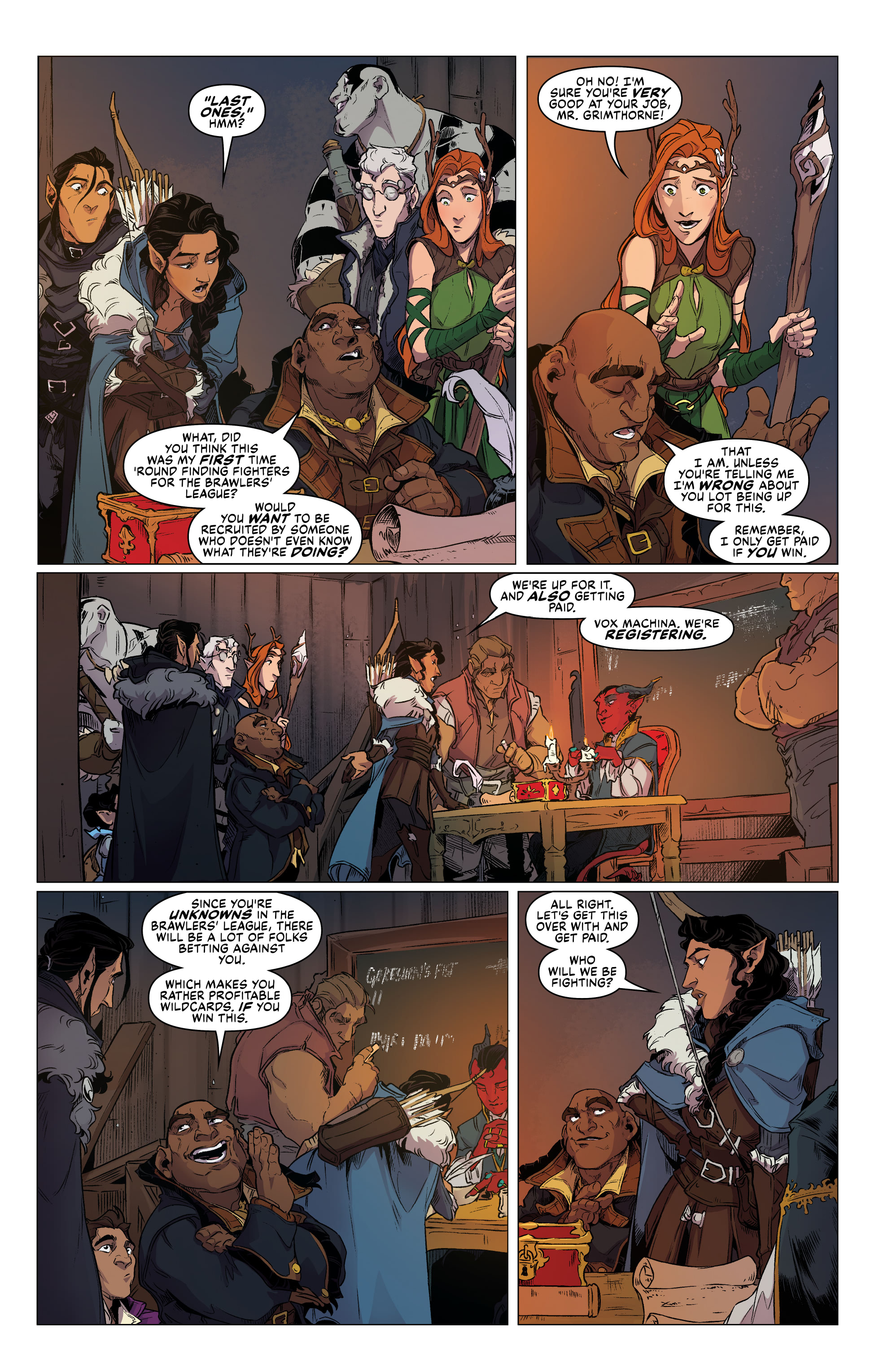 Critical Role: Vox Machina Origins III (2021-) issue 1 - Page 21