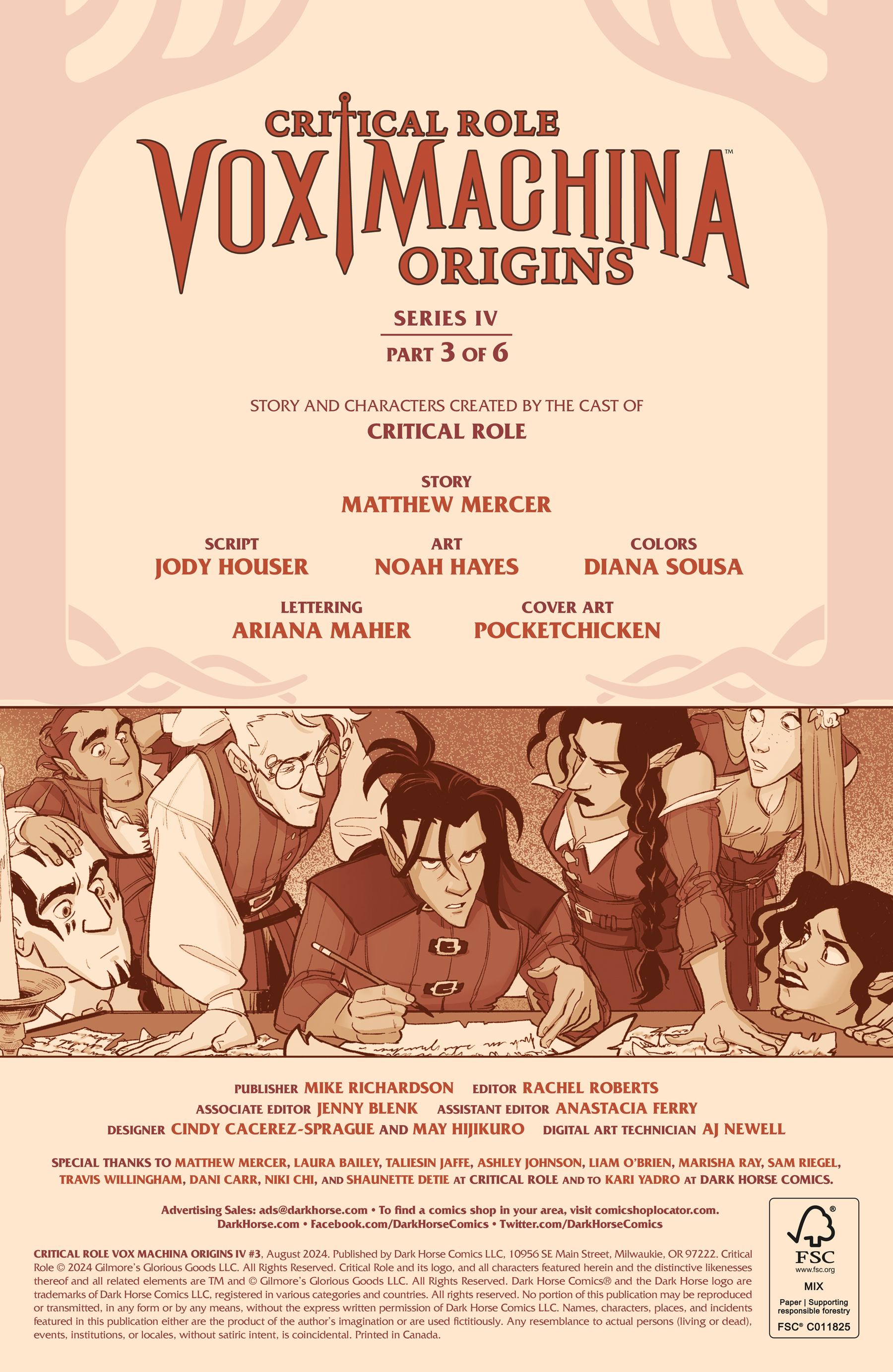 Critical Role: Vox Machina Origins IV (2024-) issue 3 - Page 2