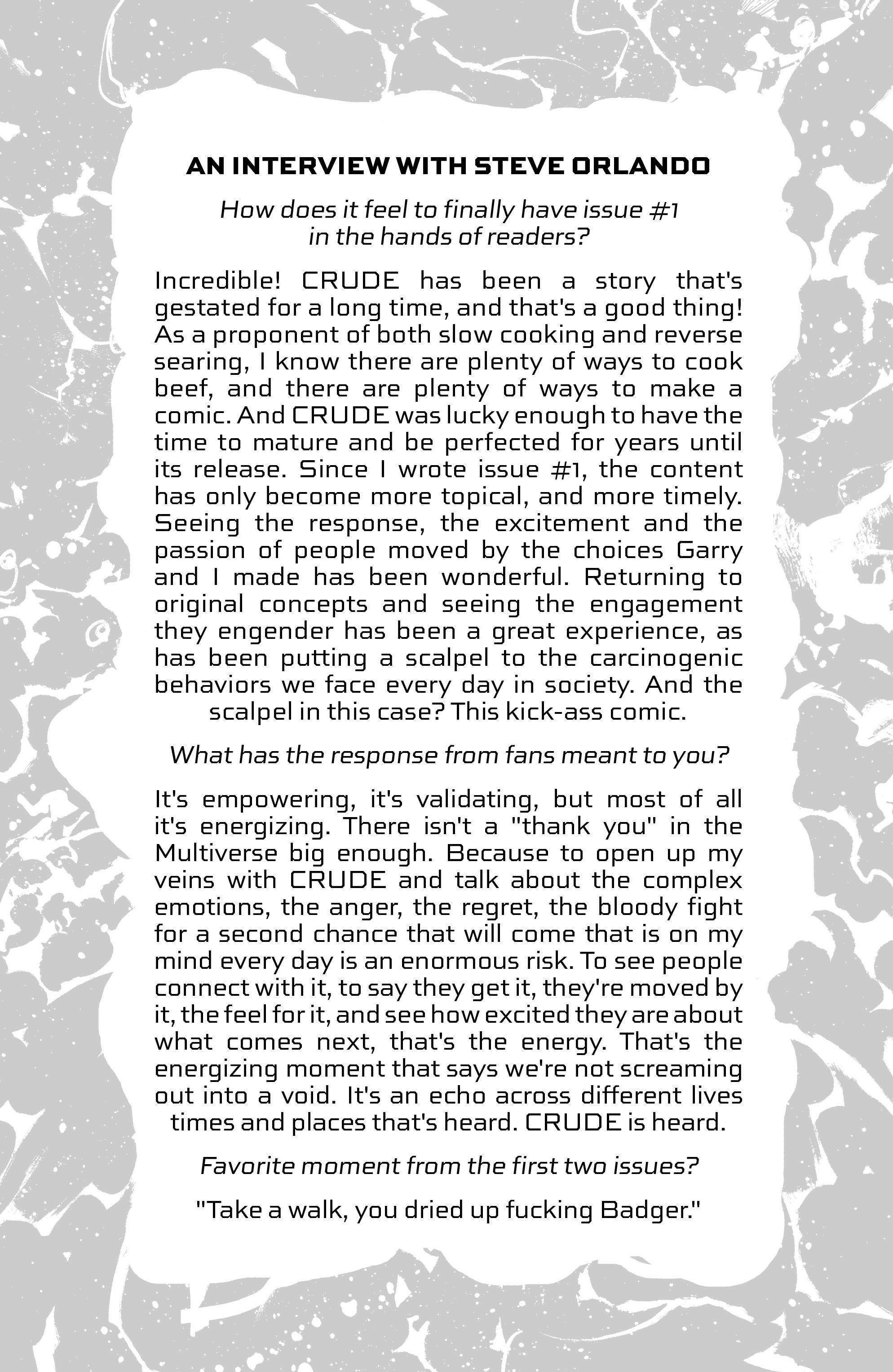 Crude (2018-) issue 2 - Page 22