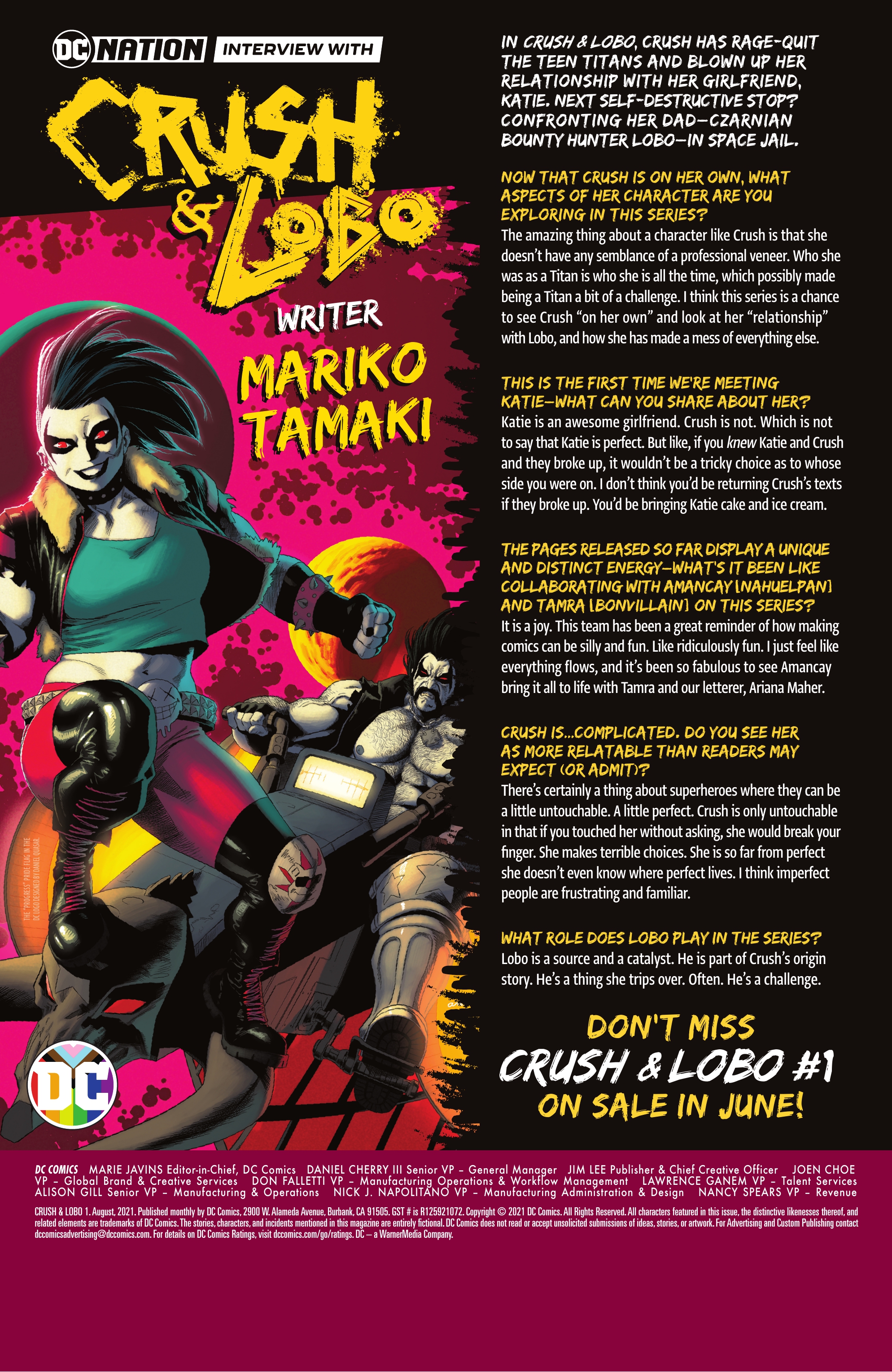 Crush & Lobo (2021-) issue 1 - Page 31