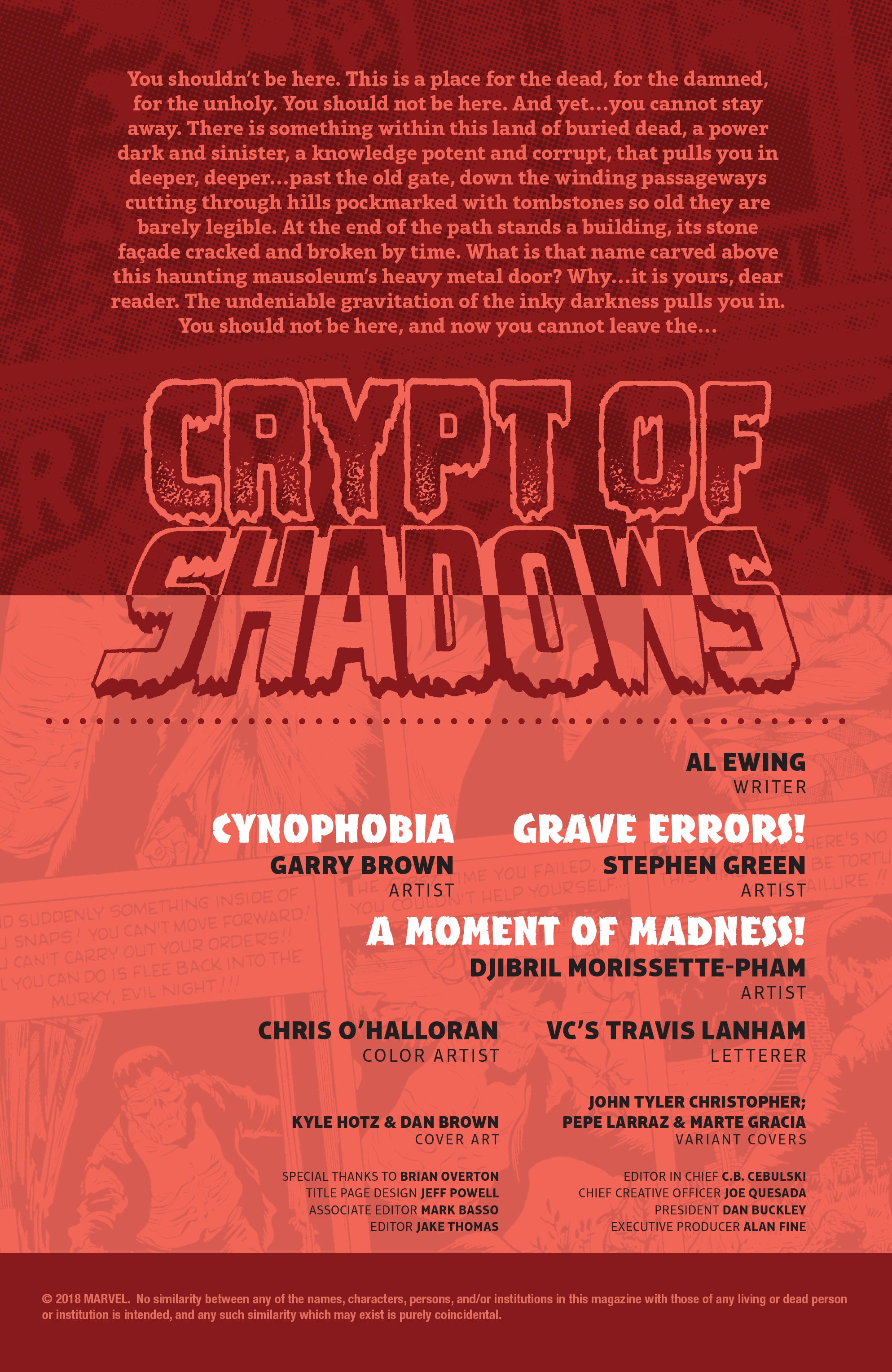 Crypt Of Shadows (2019): Chapter 1 - Page 2