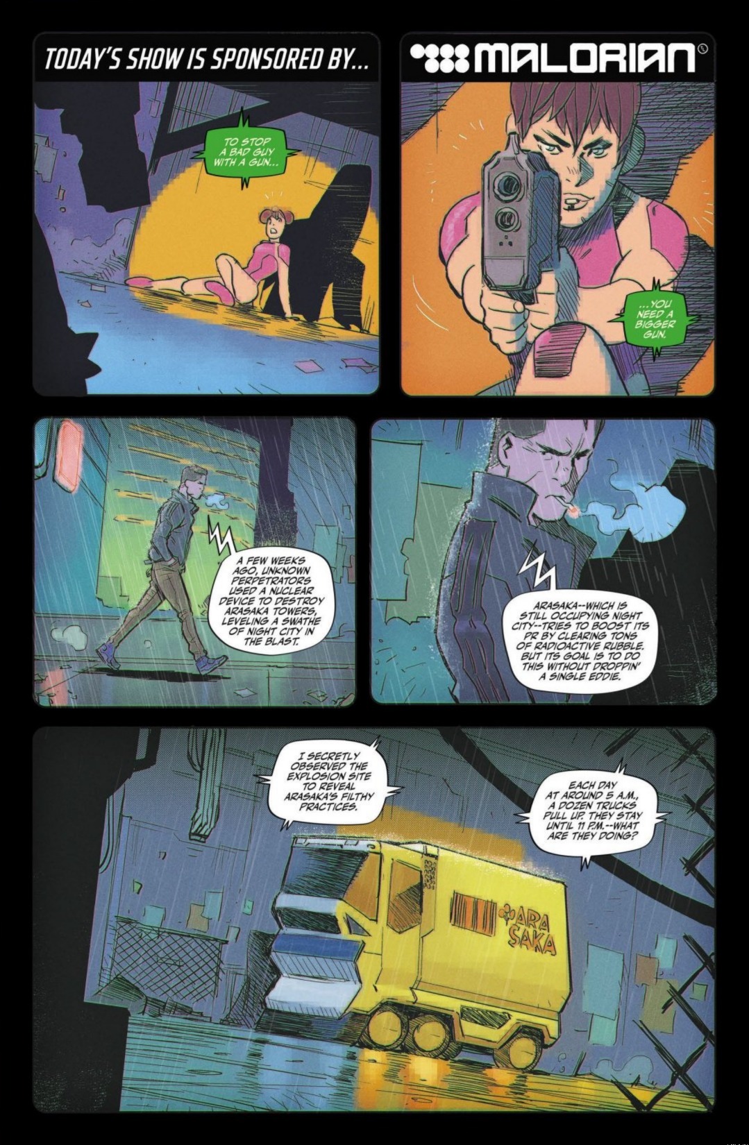 Cyberpunk 2077: Where's Johnny (2020) issue 1 - Page 4