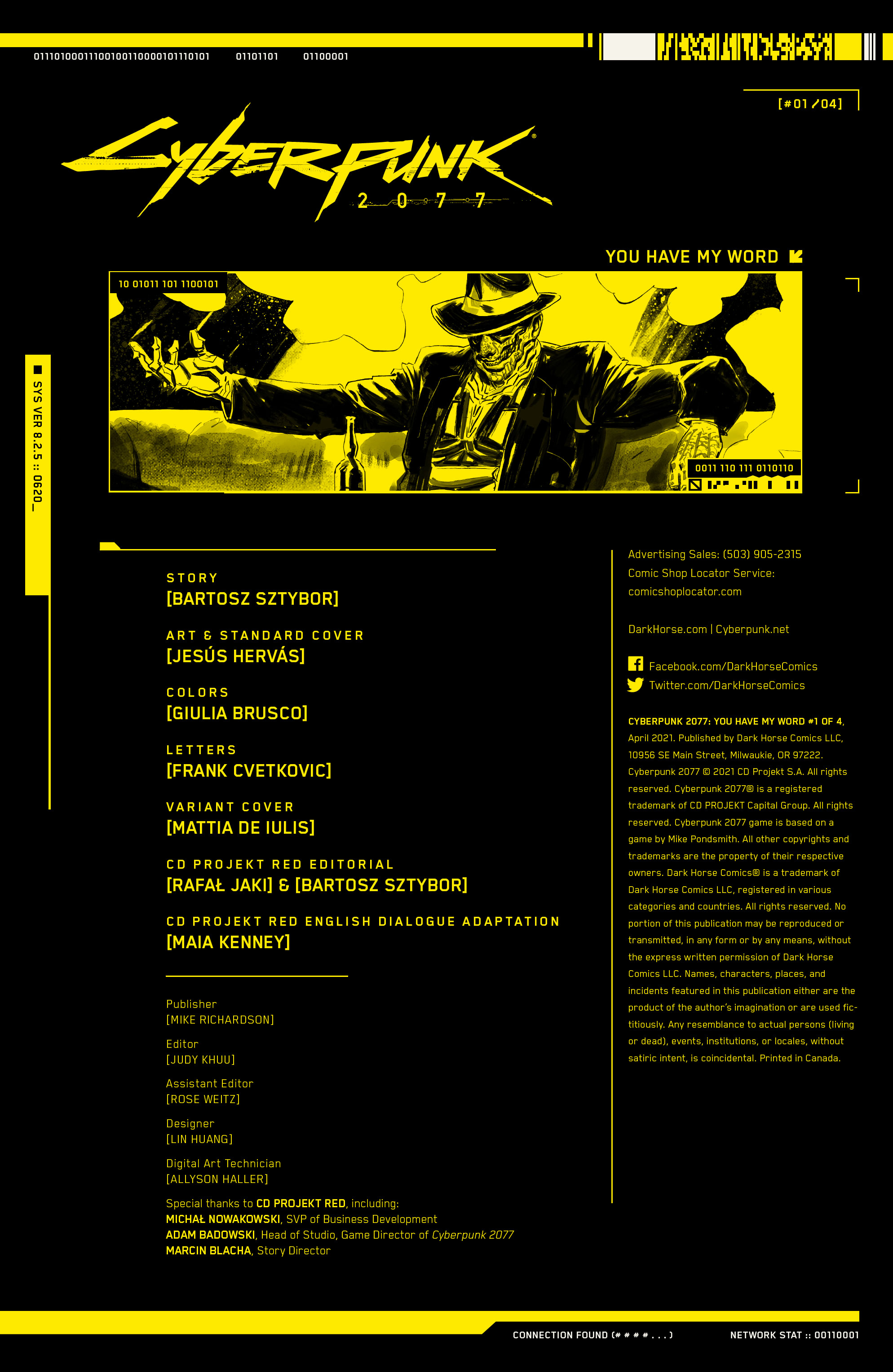 Cyberpunk 2077: You Have My Word (2021-): Chapter 1 - Page 2