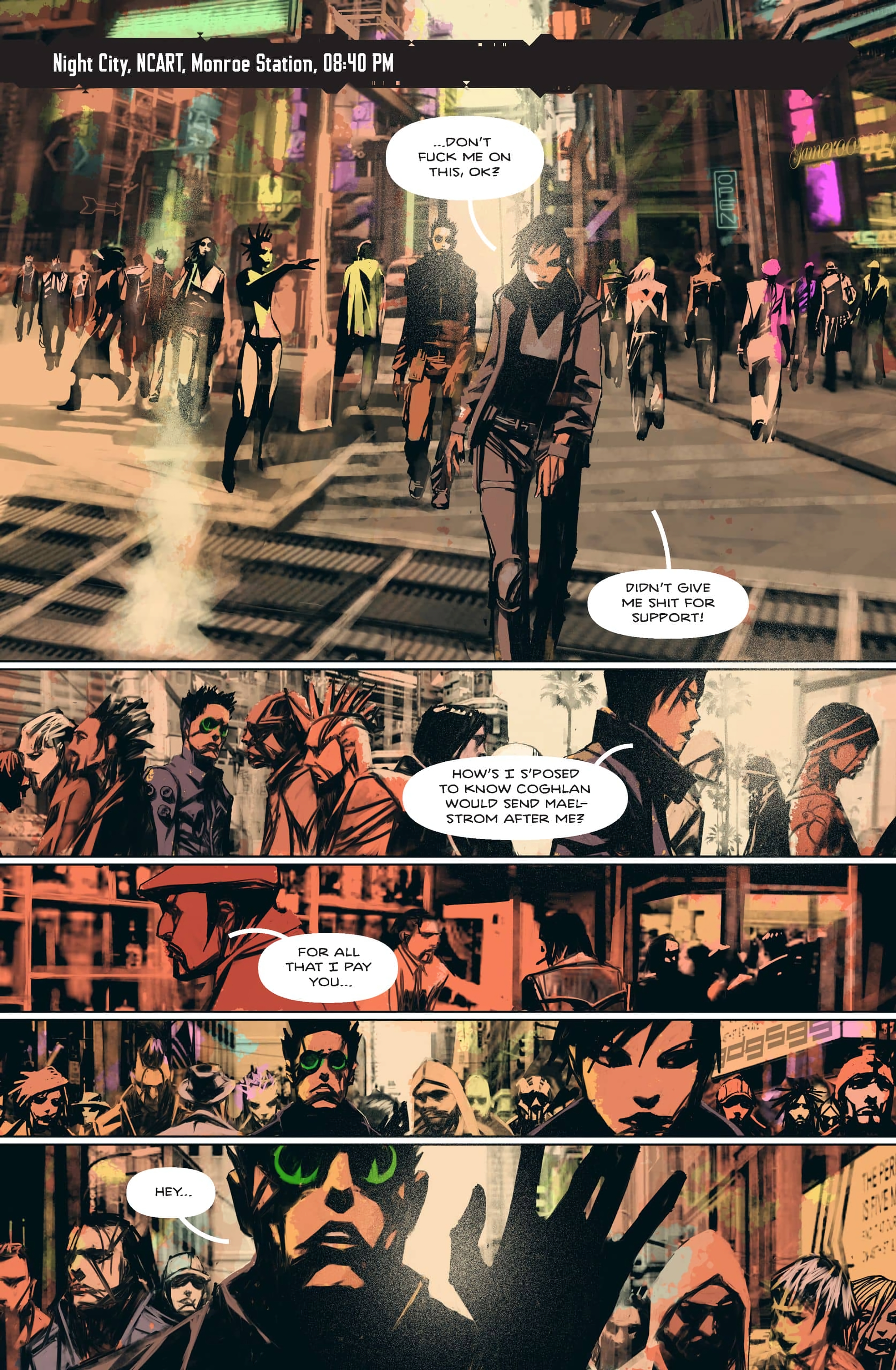 Cyberpunk 2077: Your Voice (2021) issue 1 - Page 15