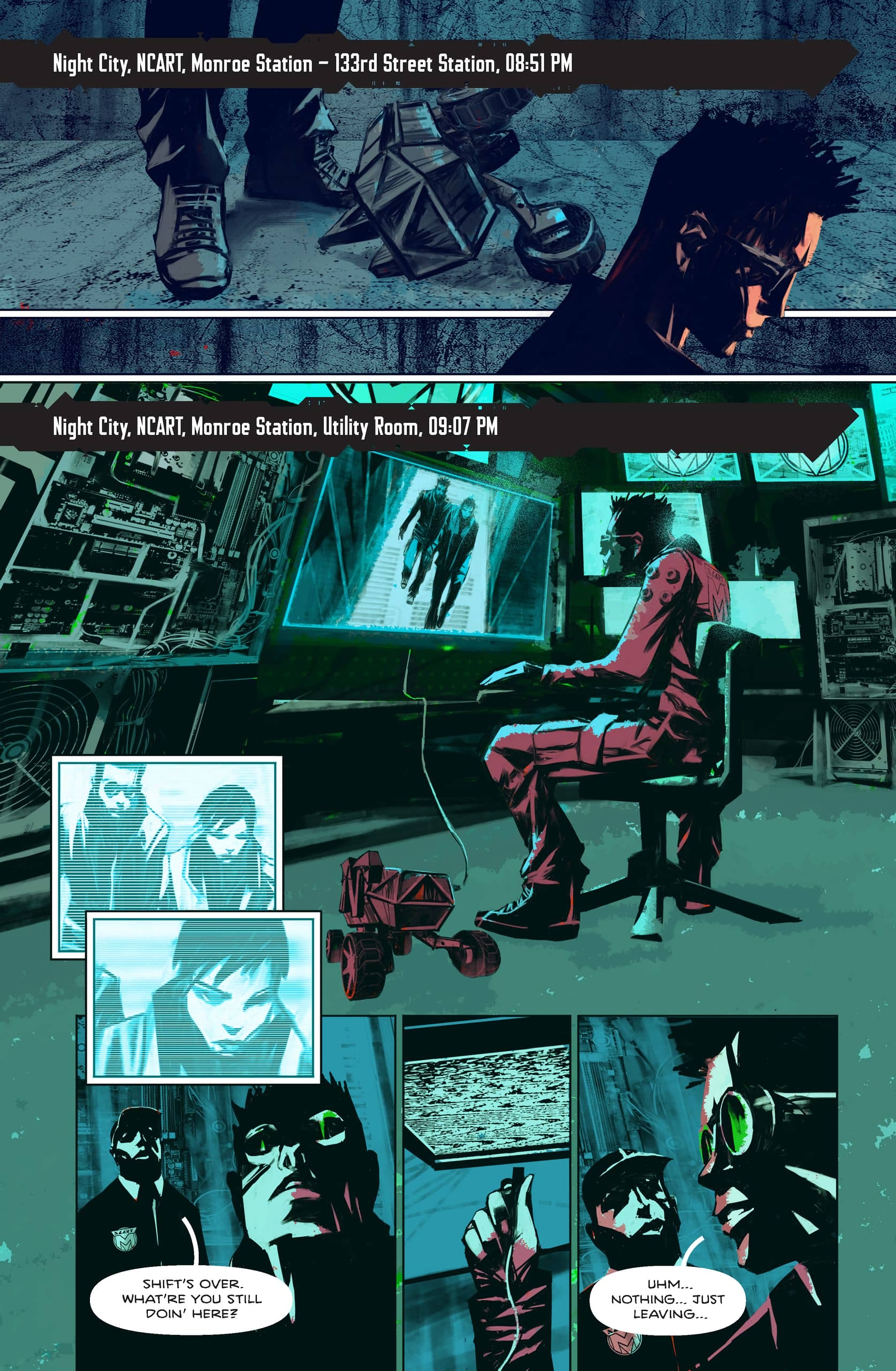 Cyberpunk 2077: Your Voice (2021) issue 1 - Page 17