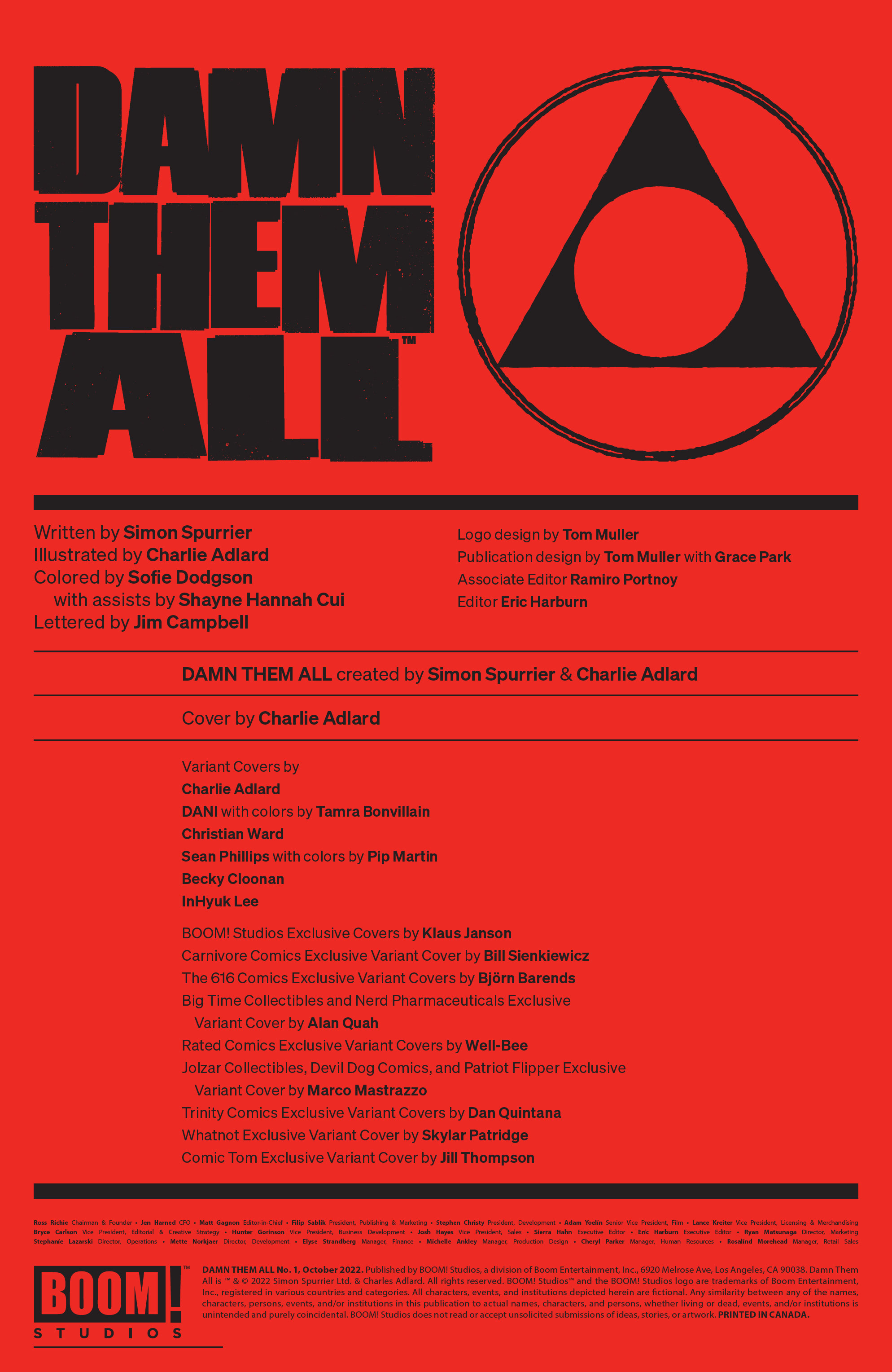 Read Damn Them All (2022-) Issue #1 Online - All Page