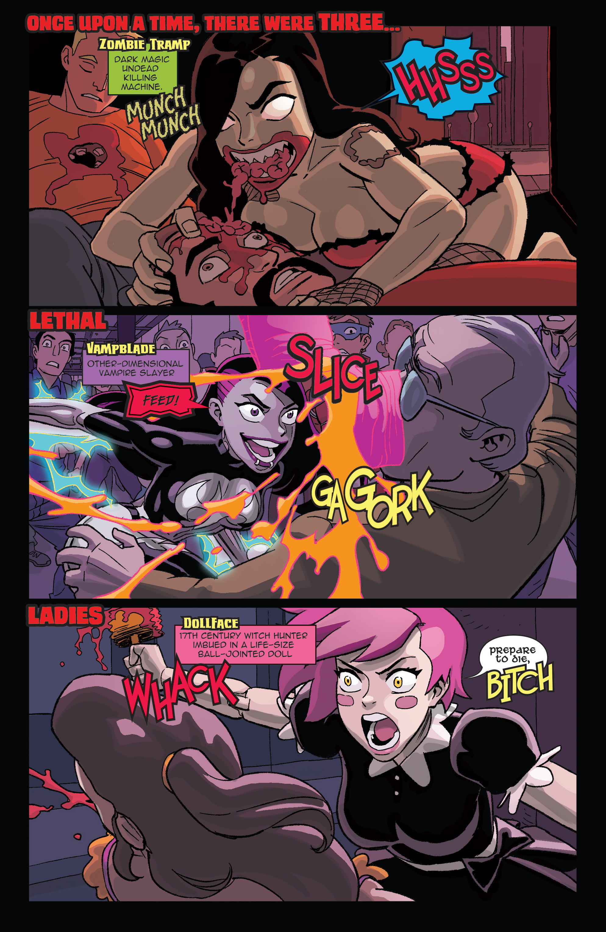 Danger Doll Squad: Galactic Gladiators (2018-) issue 1 - Page 4