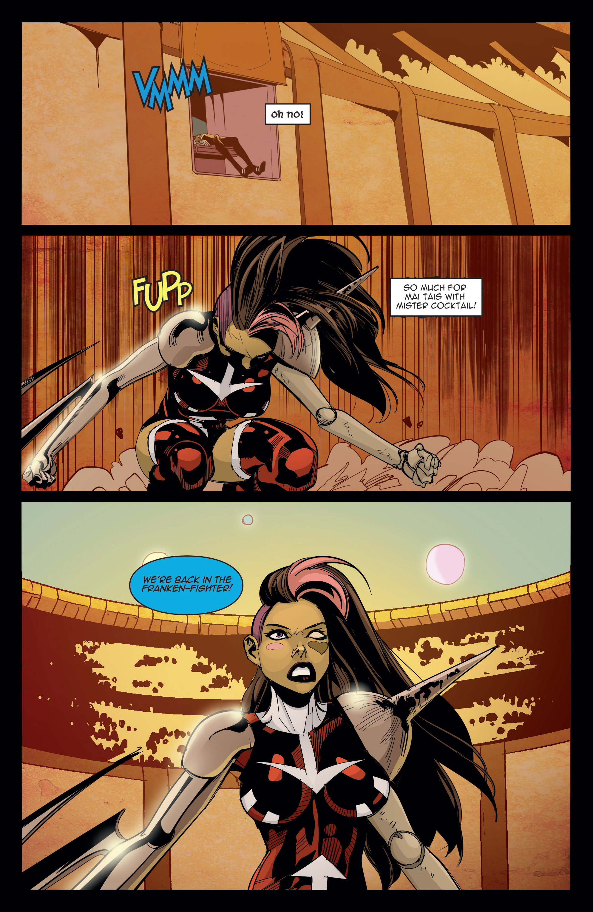 Danger Doll Squad: Galactic Gladiators (2018-) issue 2 - Page 17