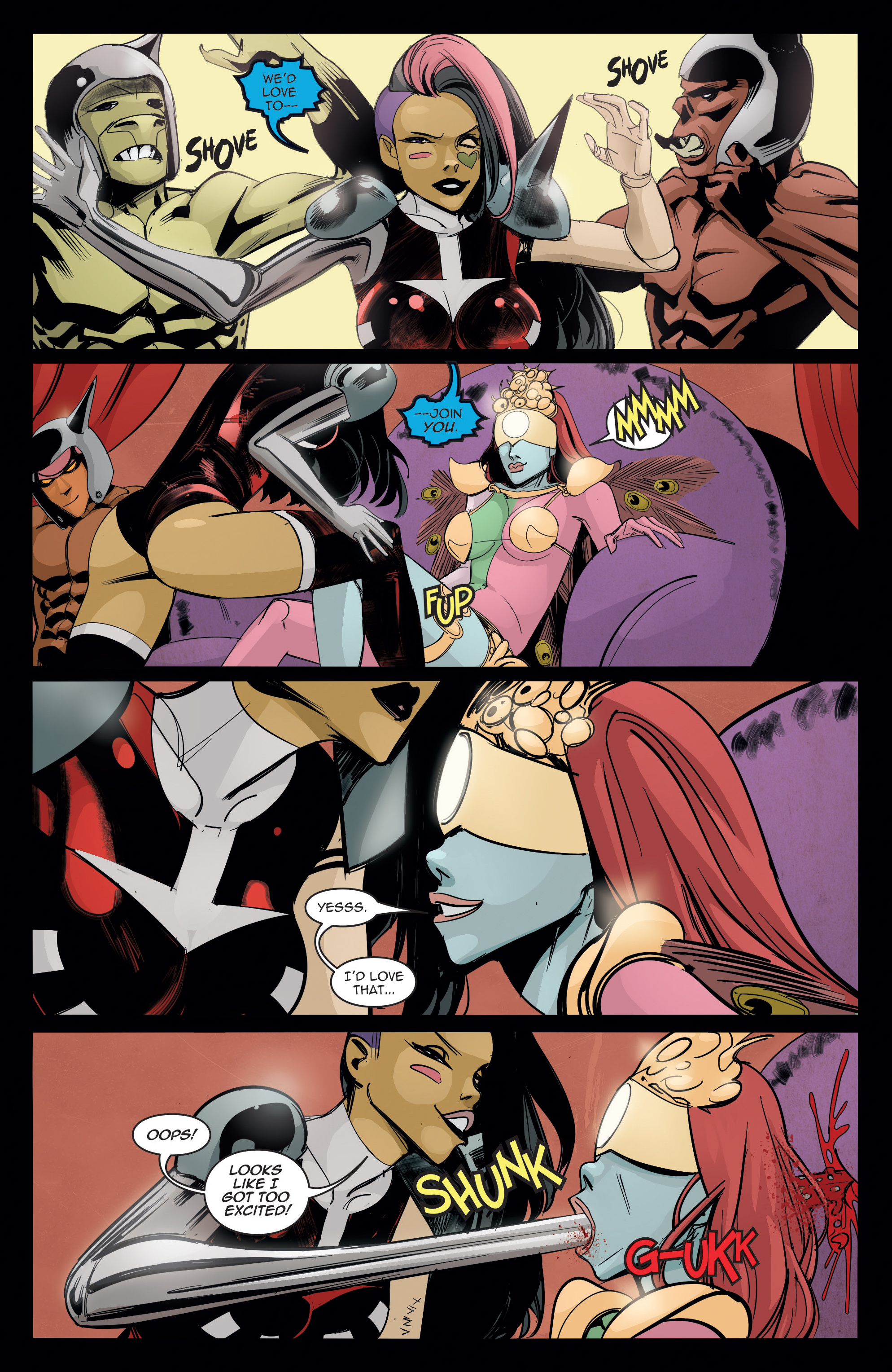 Danger Doll Squad: Galactic Gladiators (2018-) issue 3 - Page 8