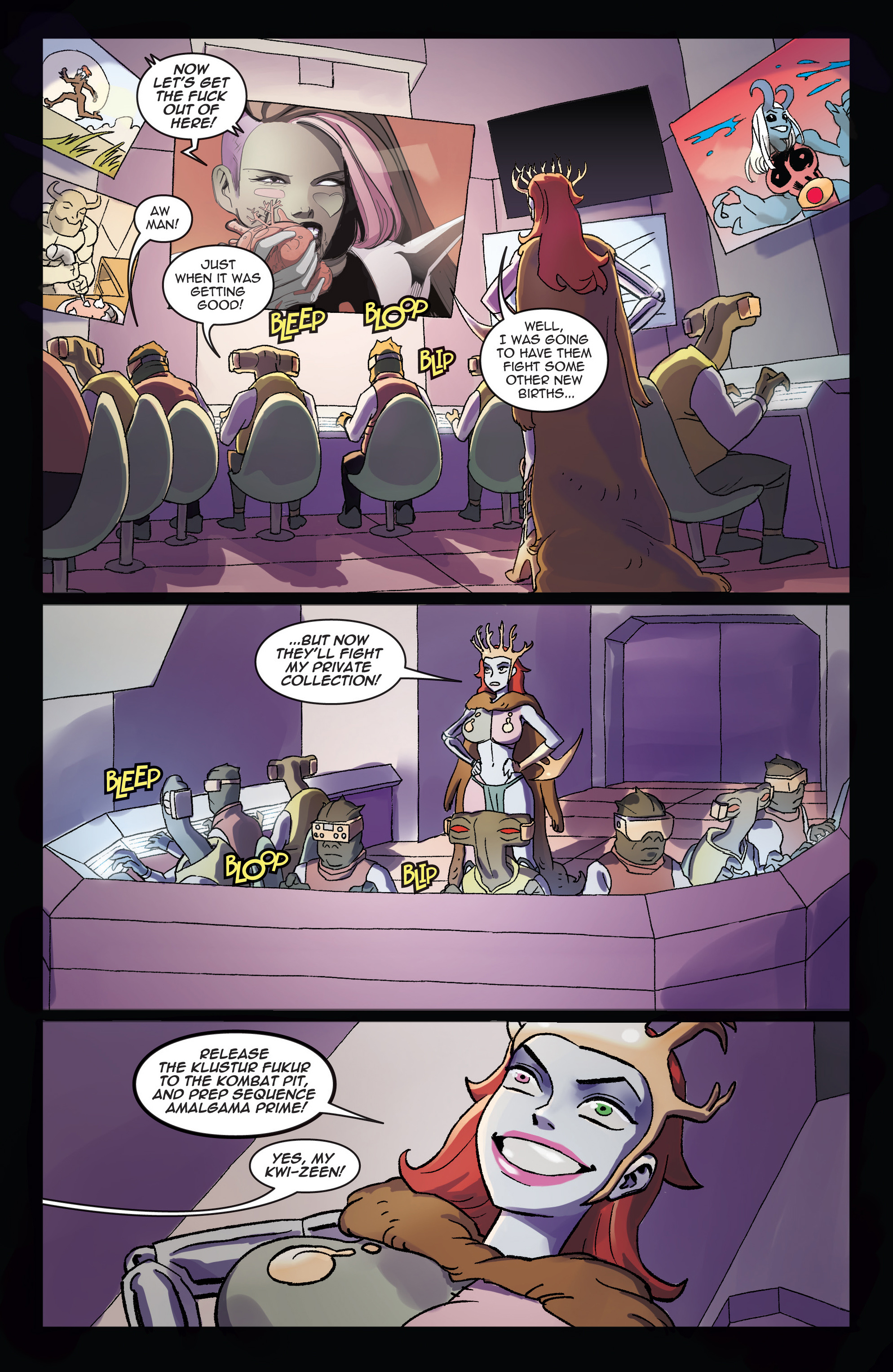 Danger Doll Squad: Galactic Gladiators (2018-) issue 3 - Page 10