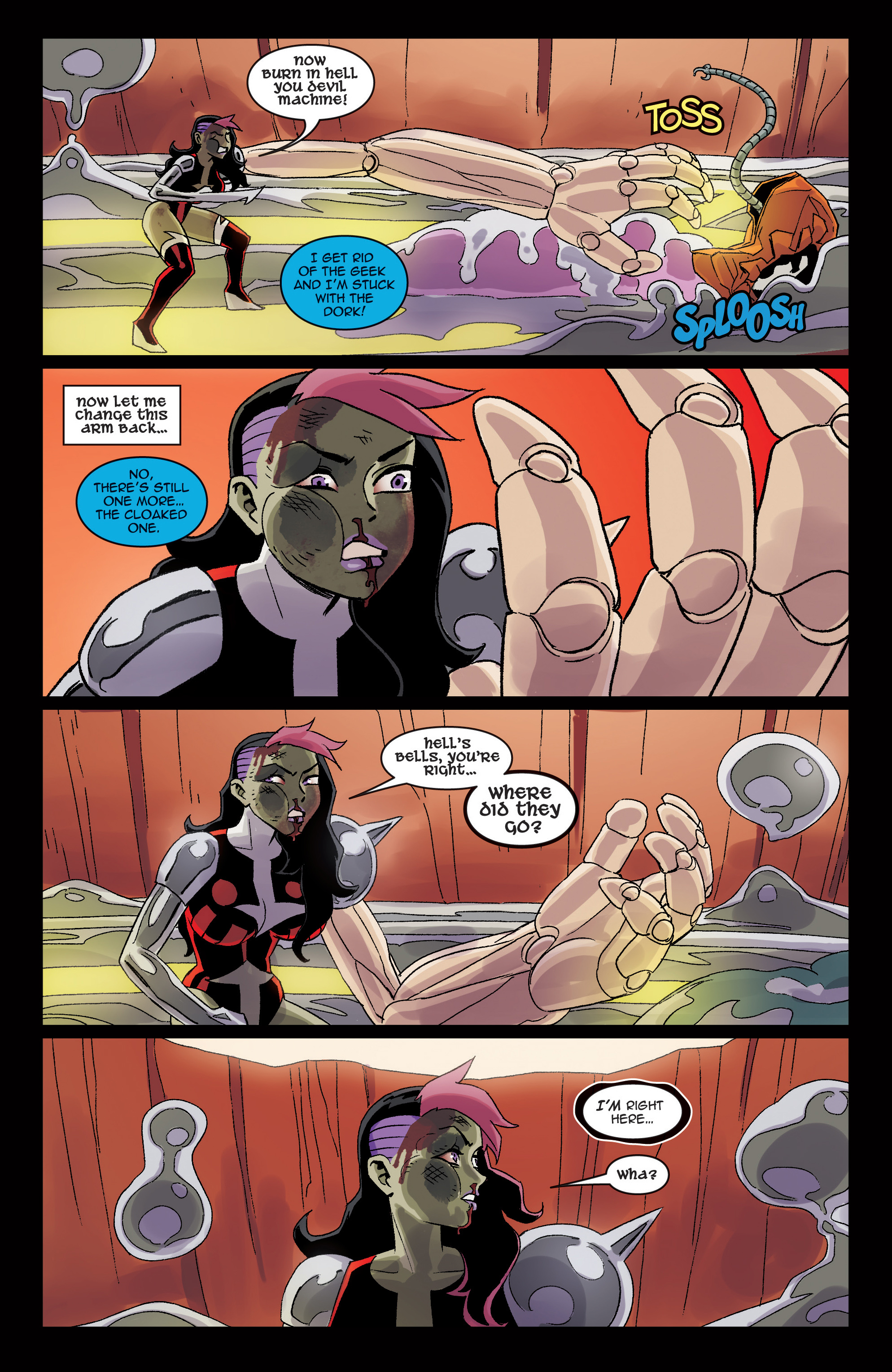 Danger Doll Squad: Galactic Gladiators (2018-) issue 4 - Page 12