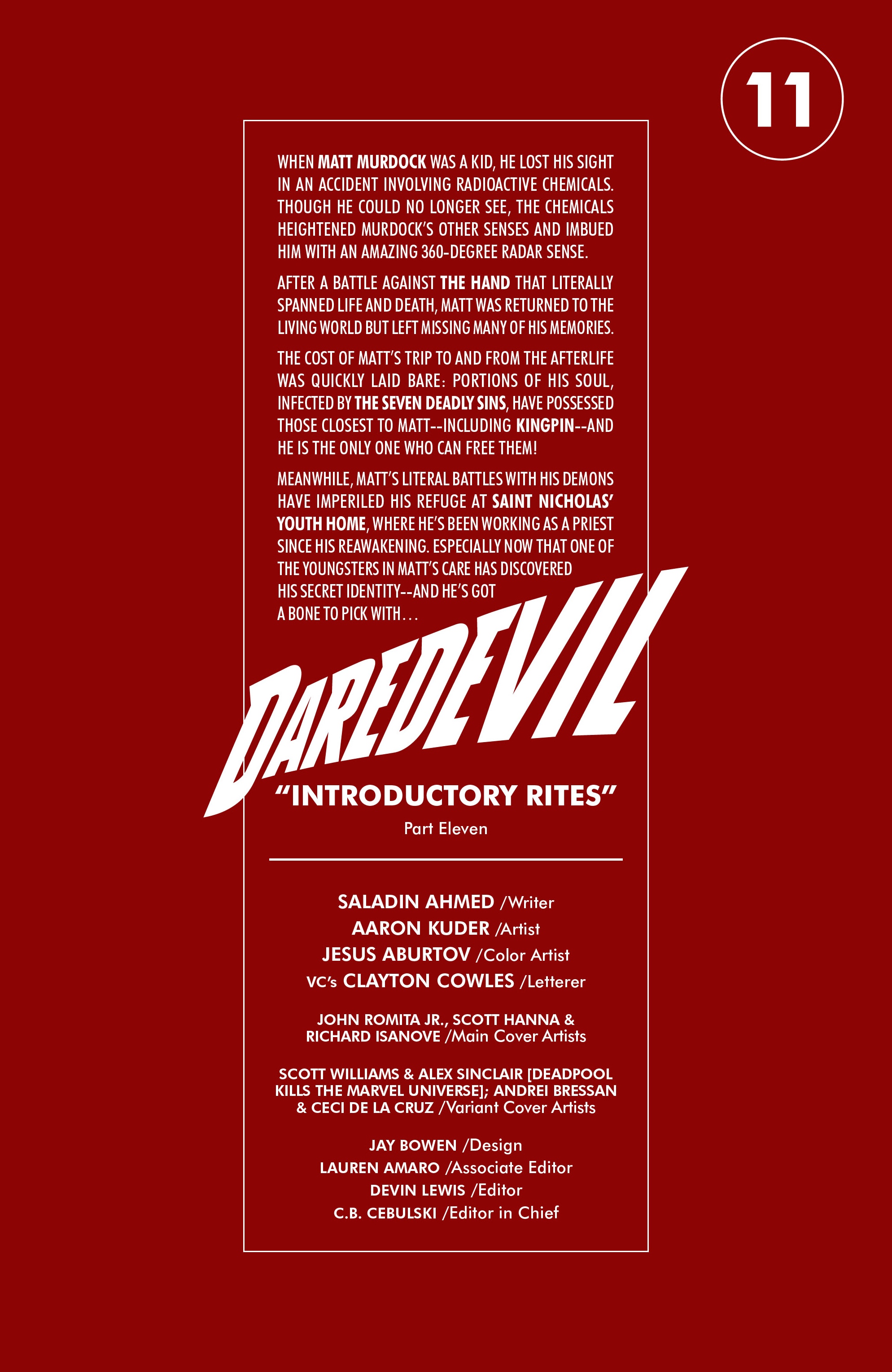 Daredevil (2023-) issue 11 - Page 2