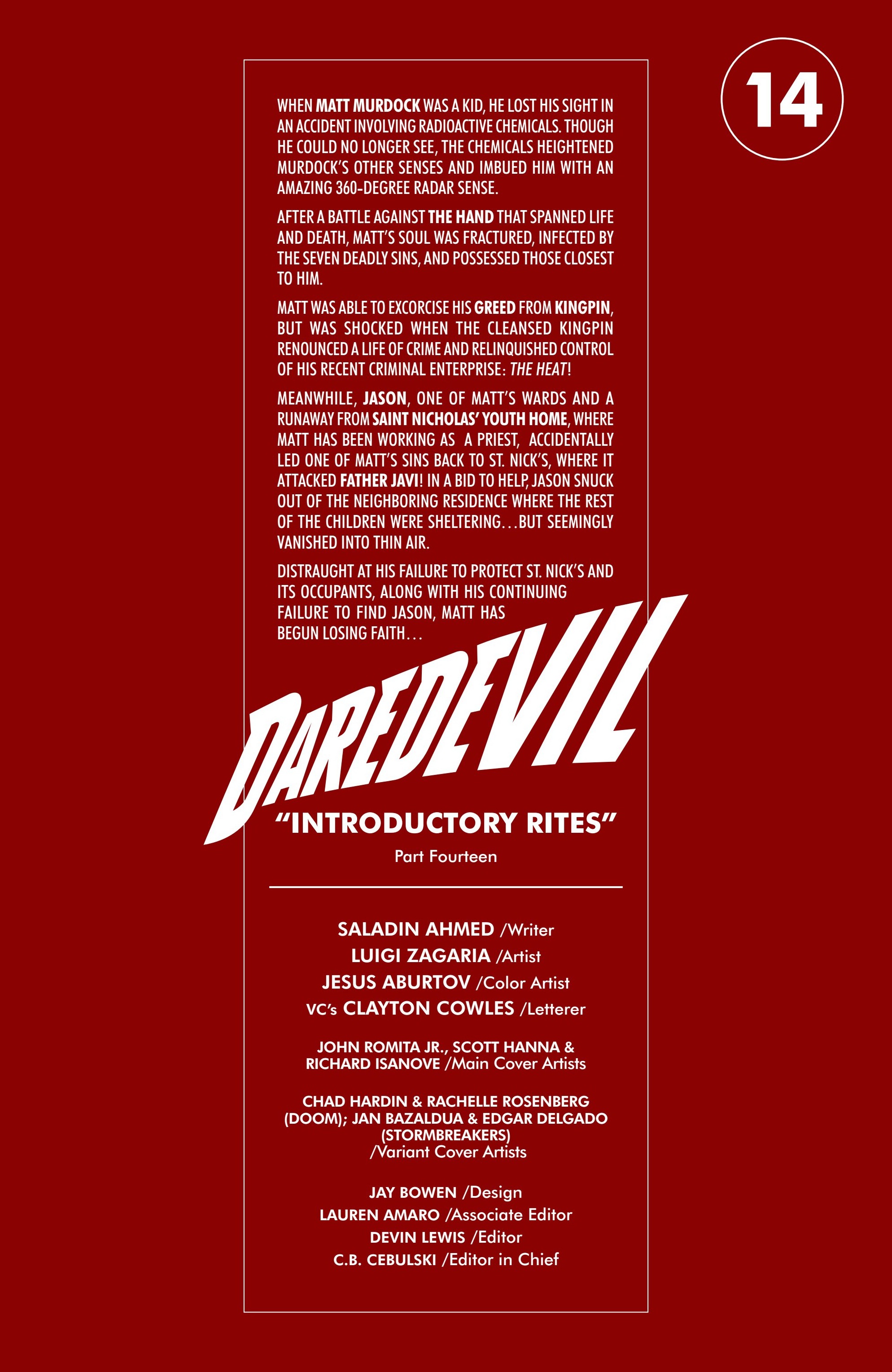 Daredevil (2023-) issue 14 - Page 2