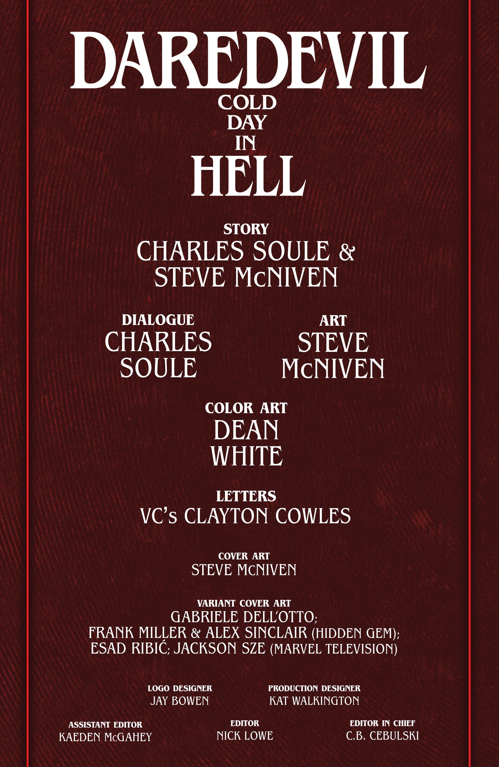 Daredevil: Cold Day in Hell (2025-): Chapter 2 - Page 2