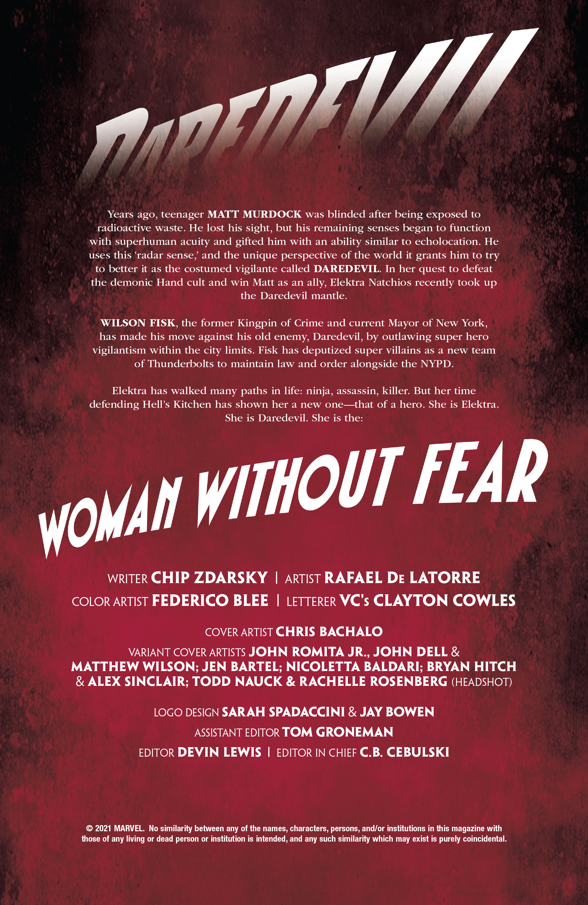 Daredevil: Woman Without Fear (2022): Chapter 1 - Page 2