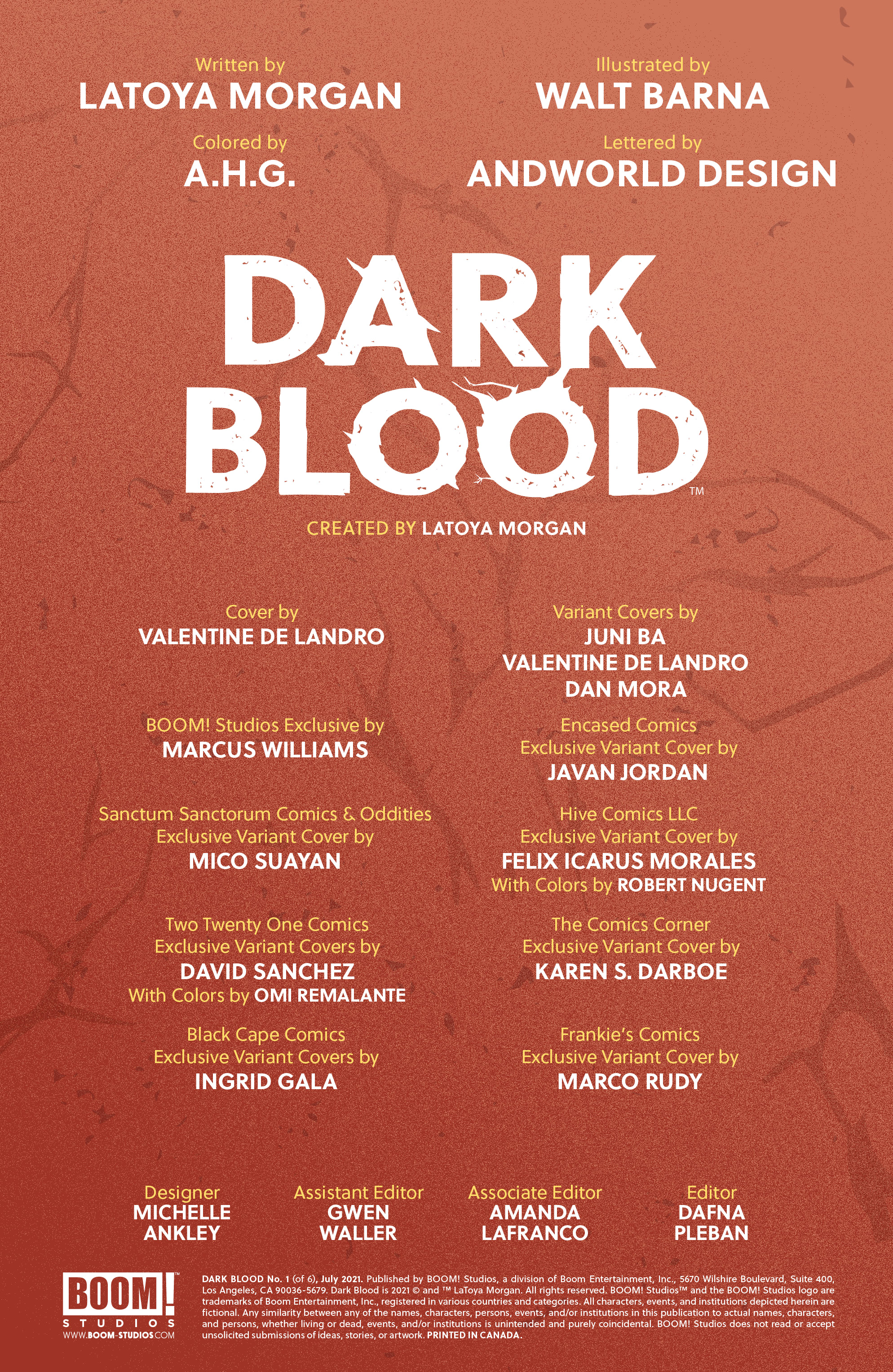 Dark Blood (2021-): Chapter 1 - Page 2