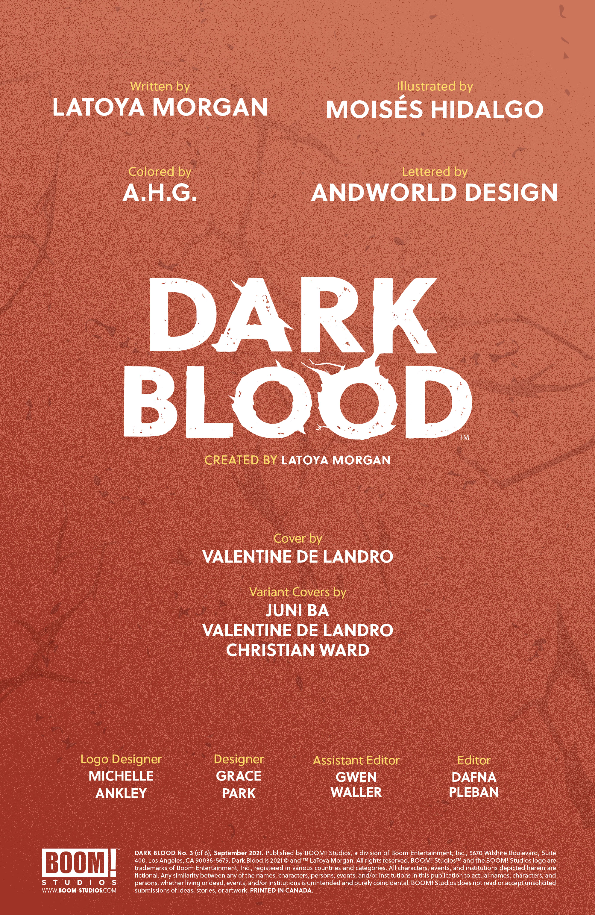 Dark Blood (2021-): Chapter 3 - Page 2