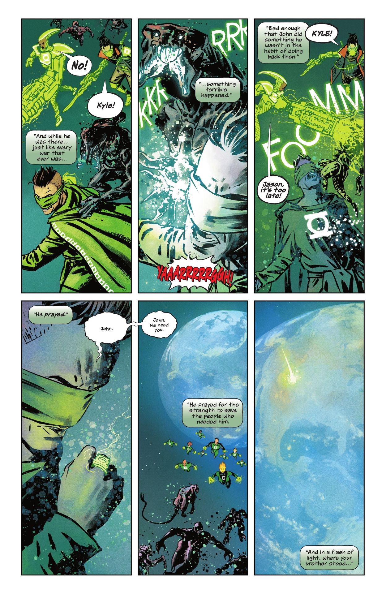 Dark Crisis: Worlds Without a Justice League - Green Lantern (2022-) issue 1 - Page 6