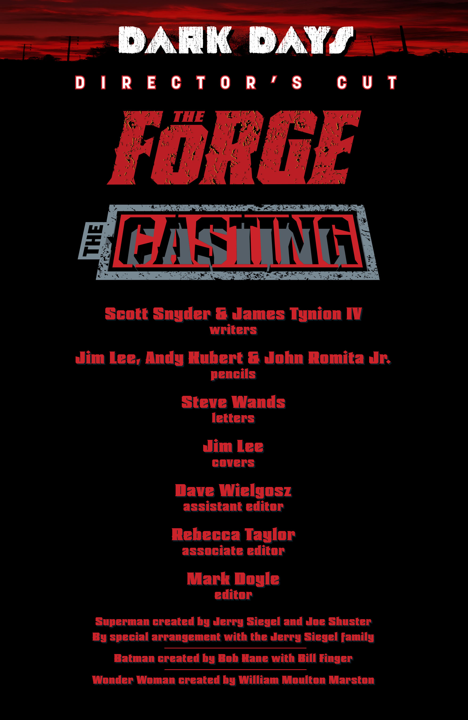Dark Days: The Forge/The Casting Director's Cut (2017): Chapter 1 - Page 3