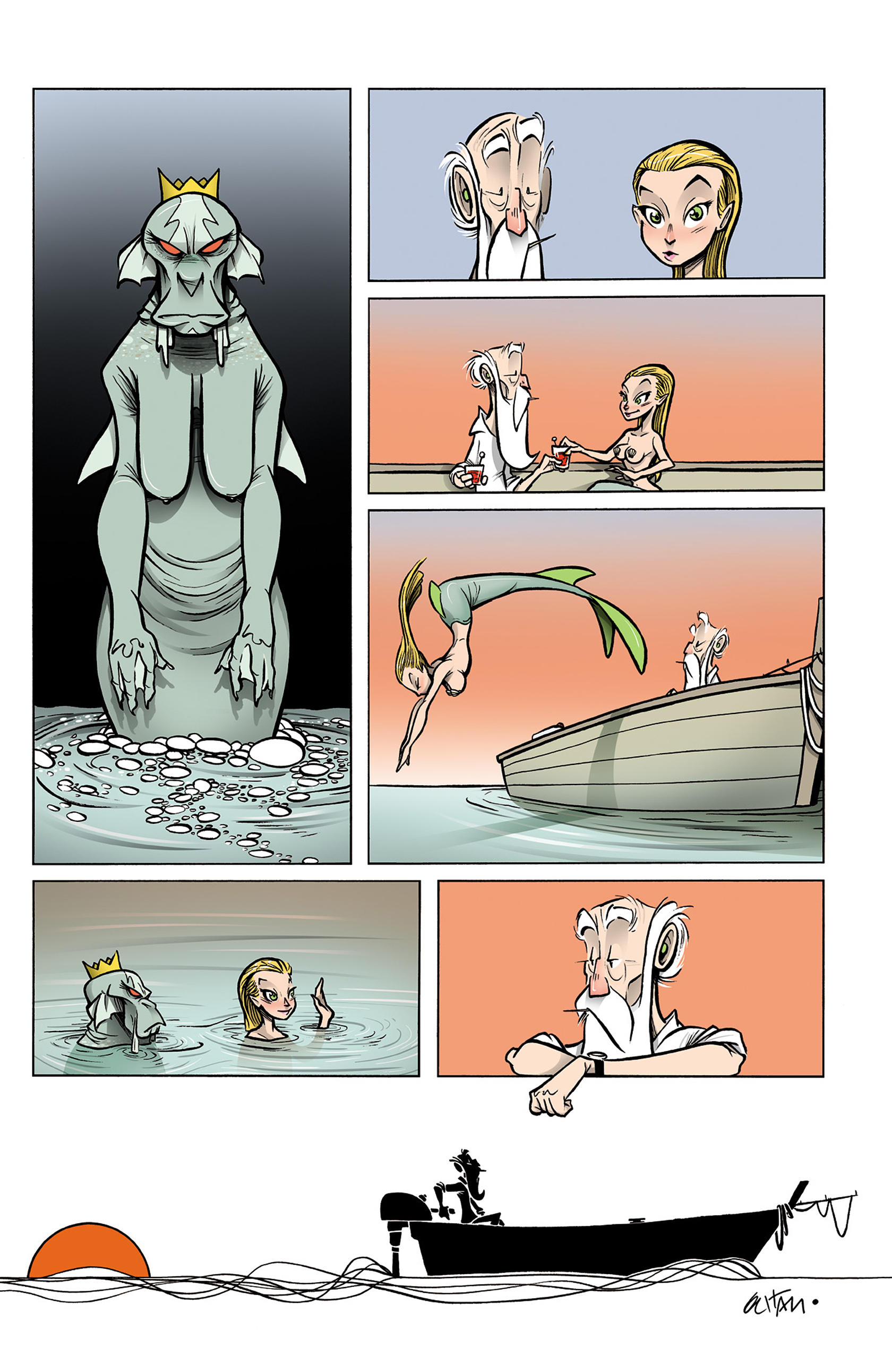 <{ $series->title }} issue 7 - Page 75