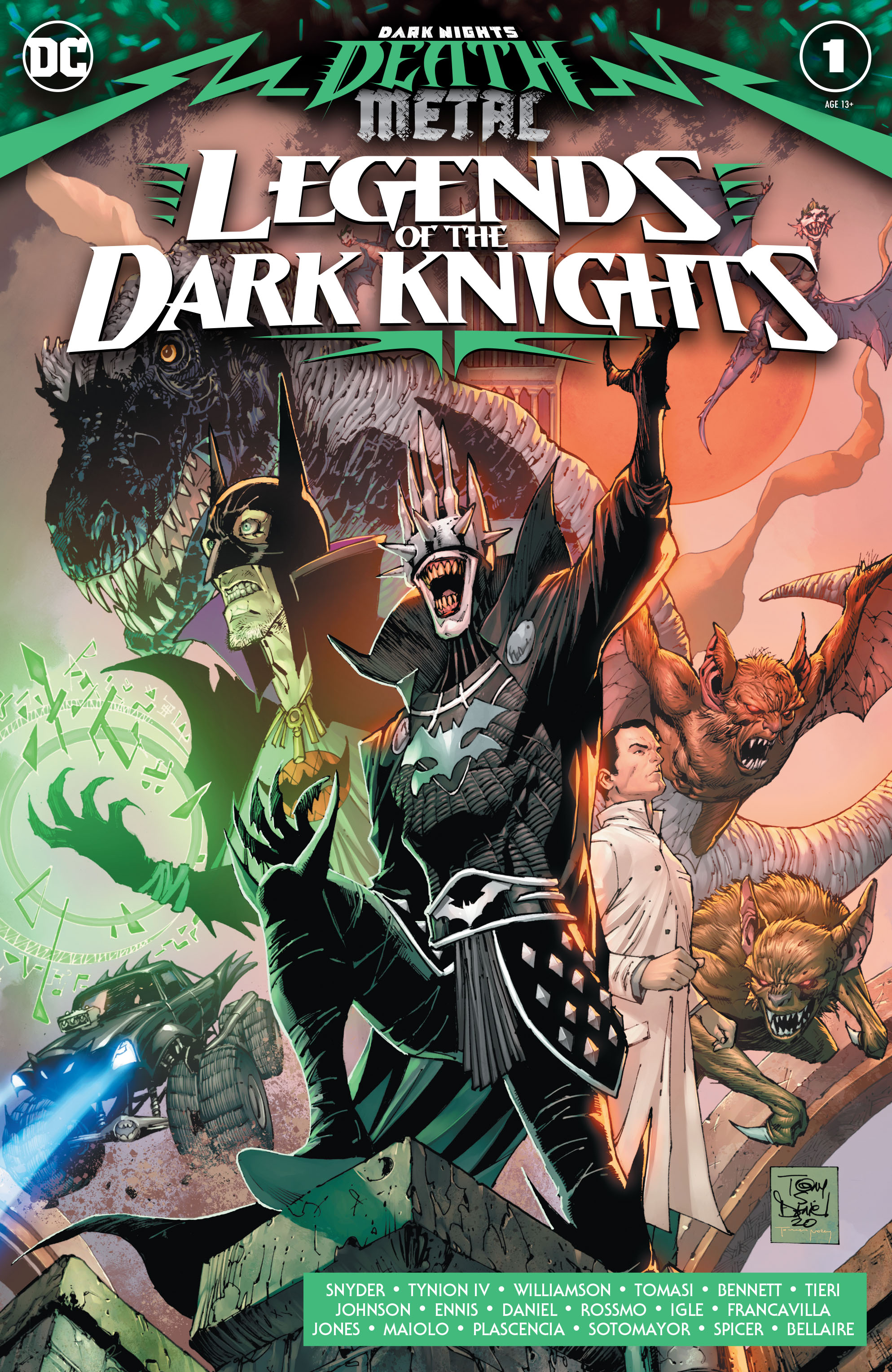 Dark Nights: Death Metal Legends of the Dark Knights (2020): Chapter 1 - Page 1