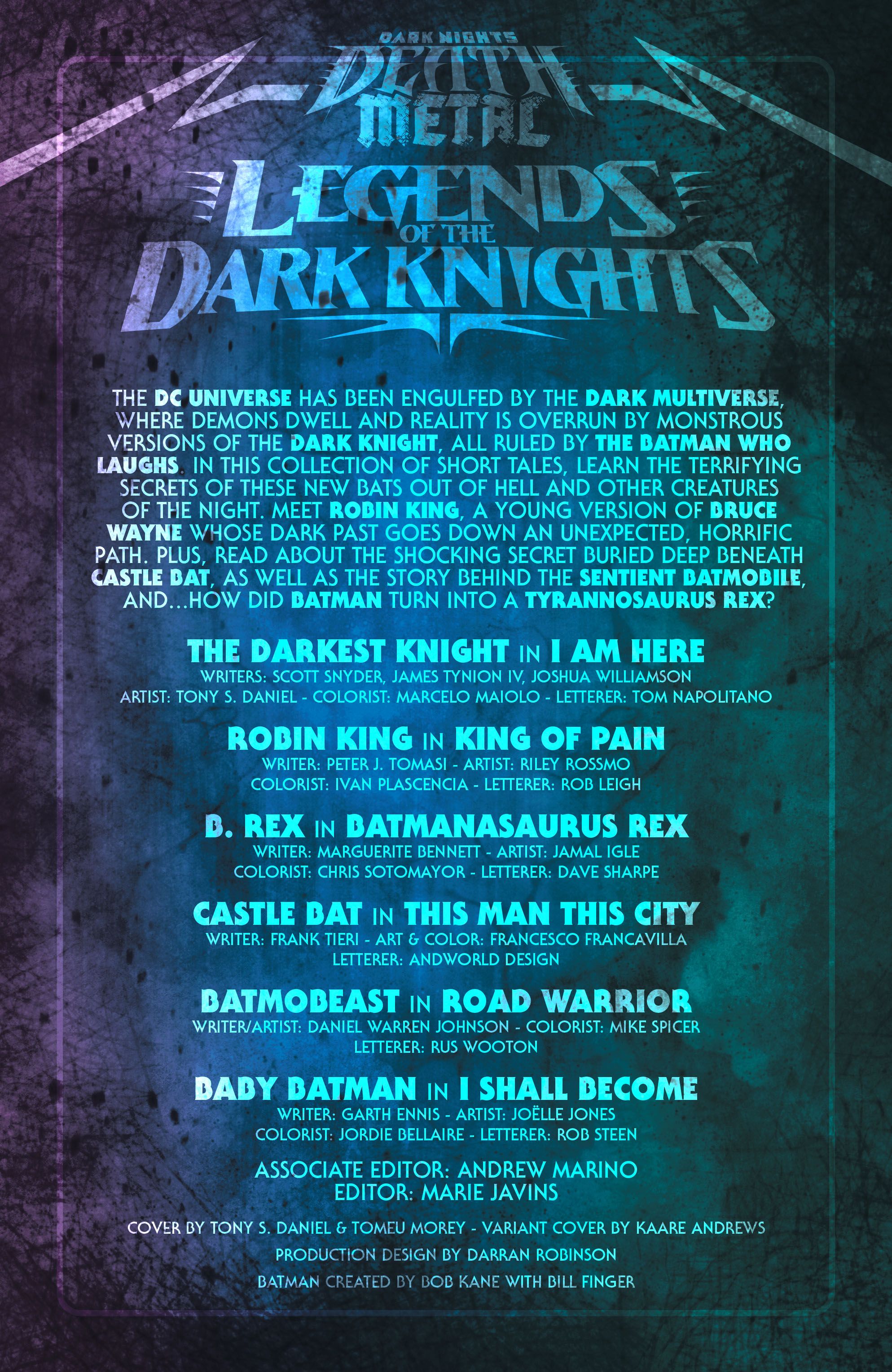 Dark Nights: Death Metal Legends of the Dark Knights (2020): Chapter 1 - Page 2
