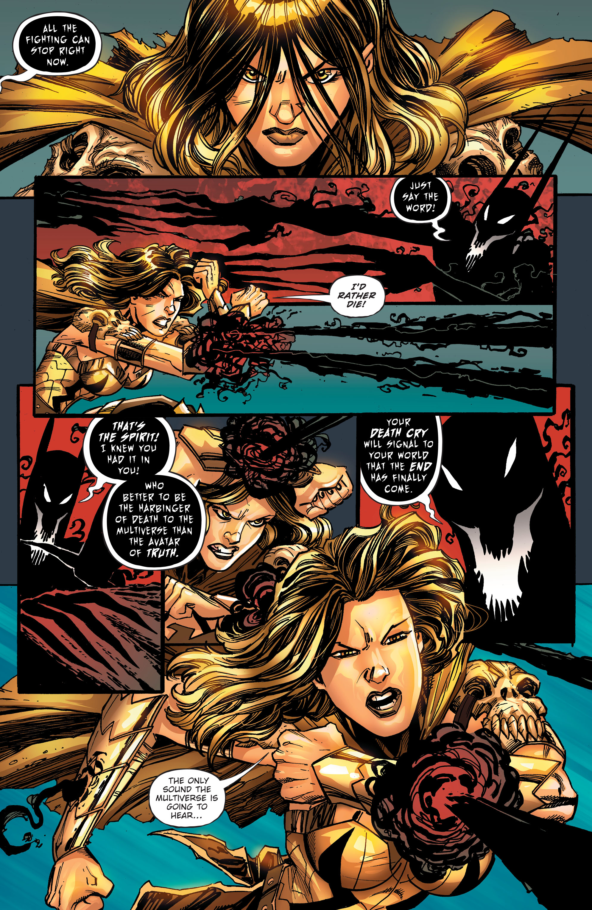 Dark Nights: Death Metal The Last 52: War of the Multiverses (2020-) issue 1 - Page 17