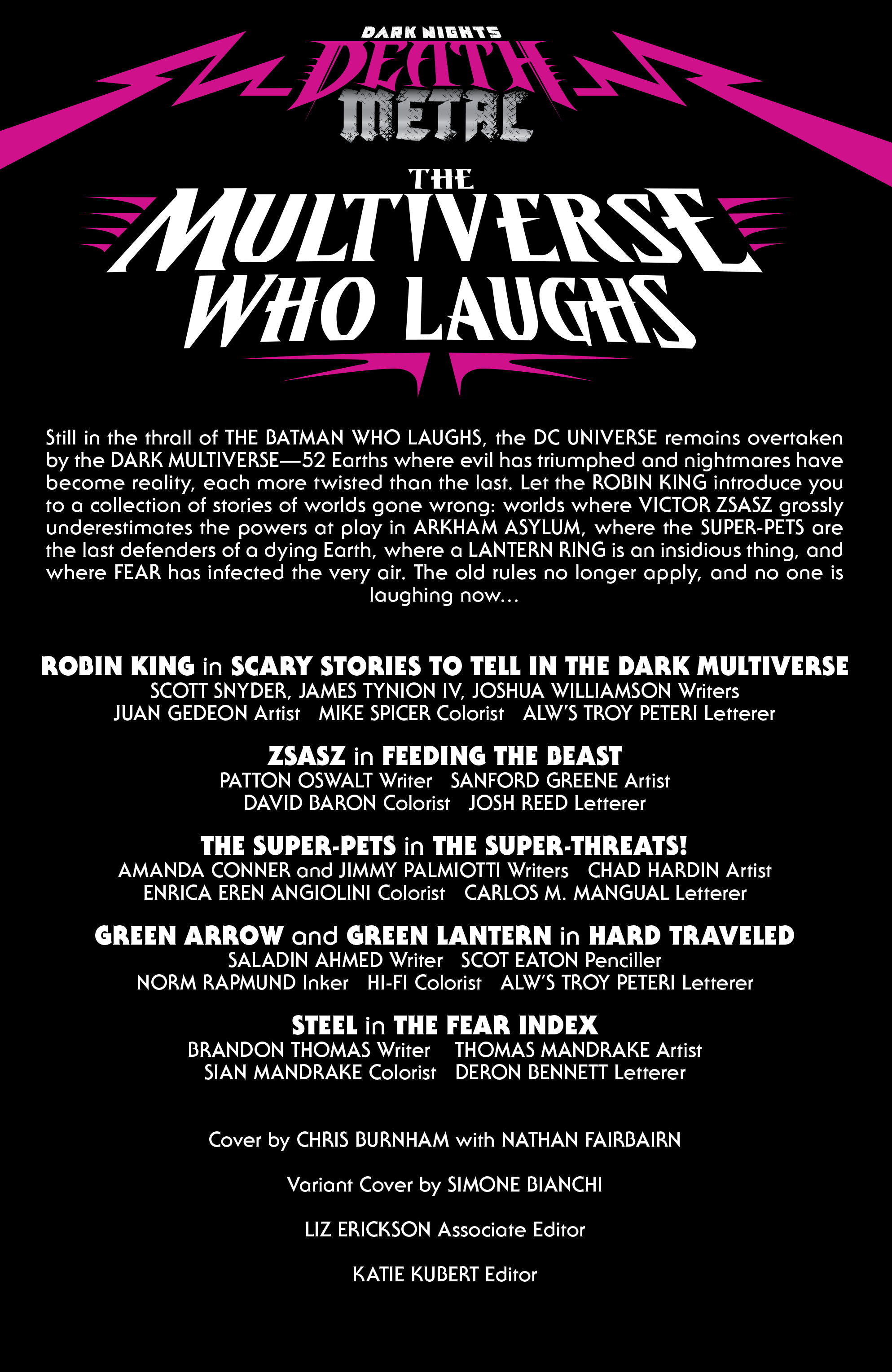 Dark Nights: Death Metal - The Multiverse Who Laughs (2020-): Chapter 1 - Page 2