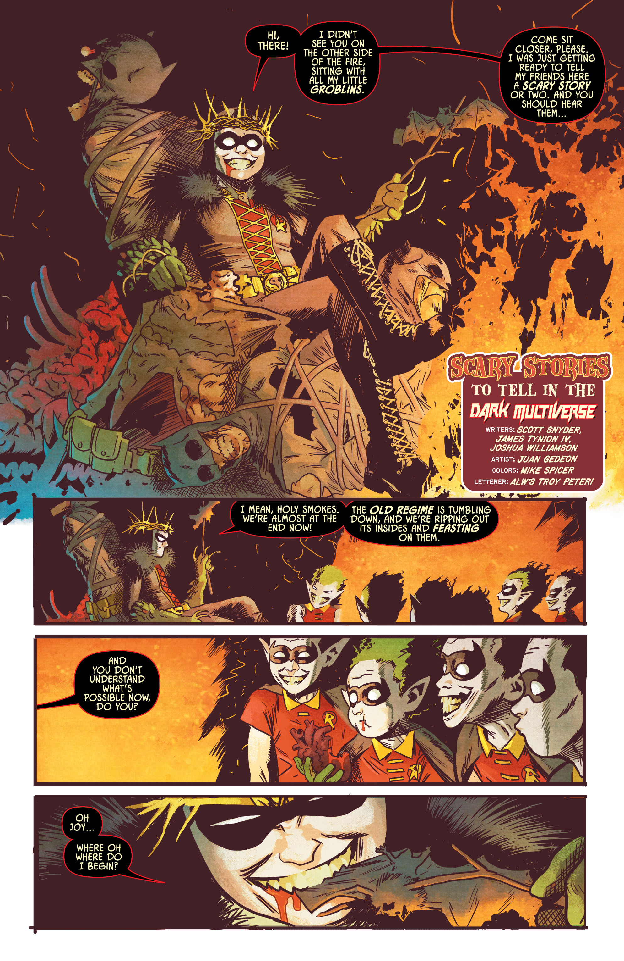 Dark Nights: Death Metal - The Multiverse Who Laughs (2020-): Chapter 1 - Page 3