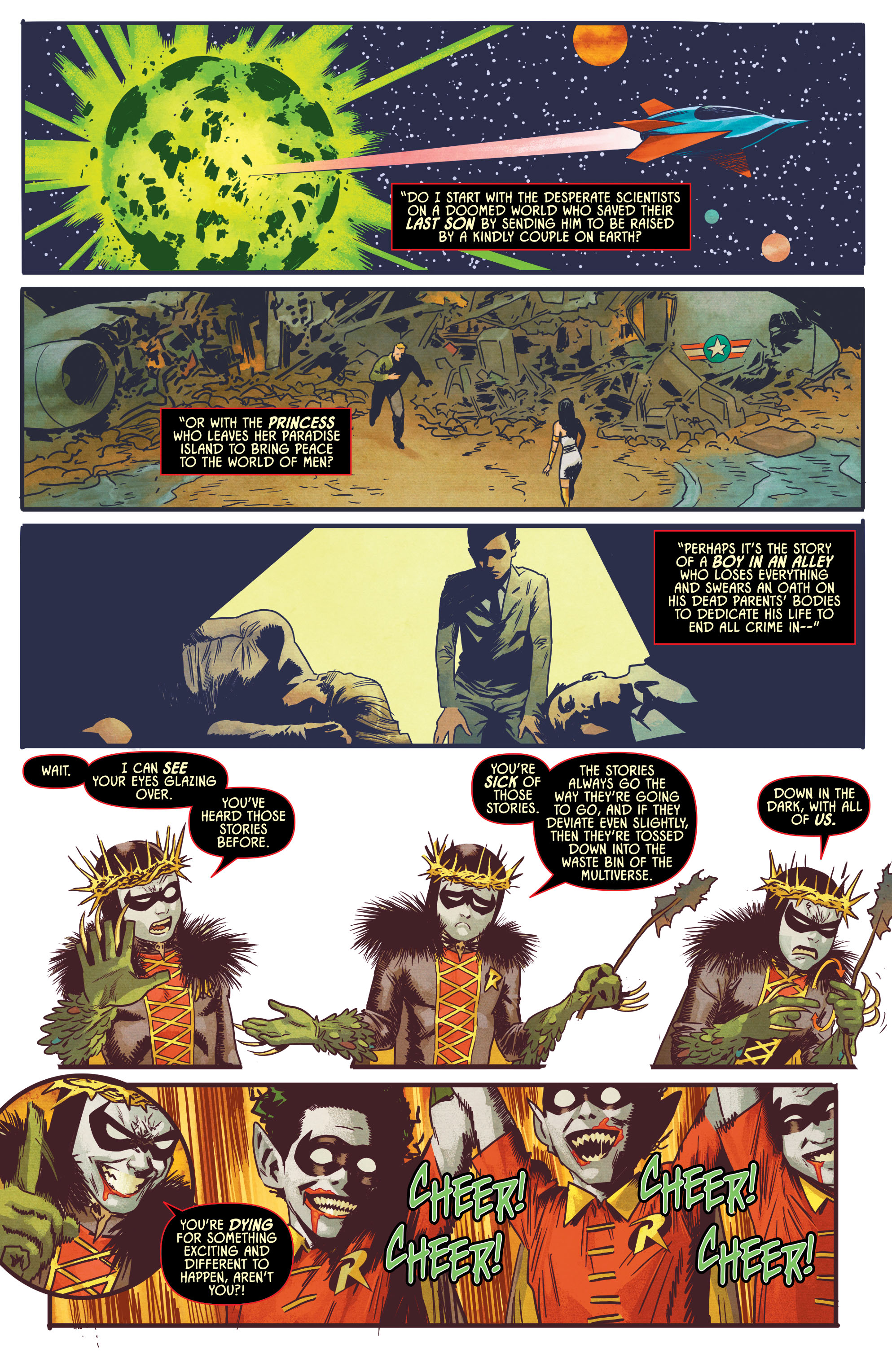 Dark Nights: Death Metal - The Multiverse Who Laughs (2020-): Chapter 1 - Page 4