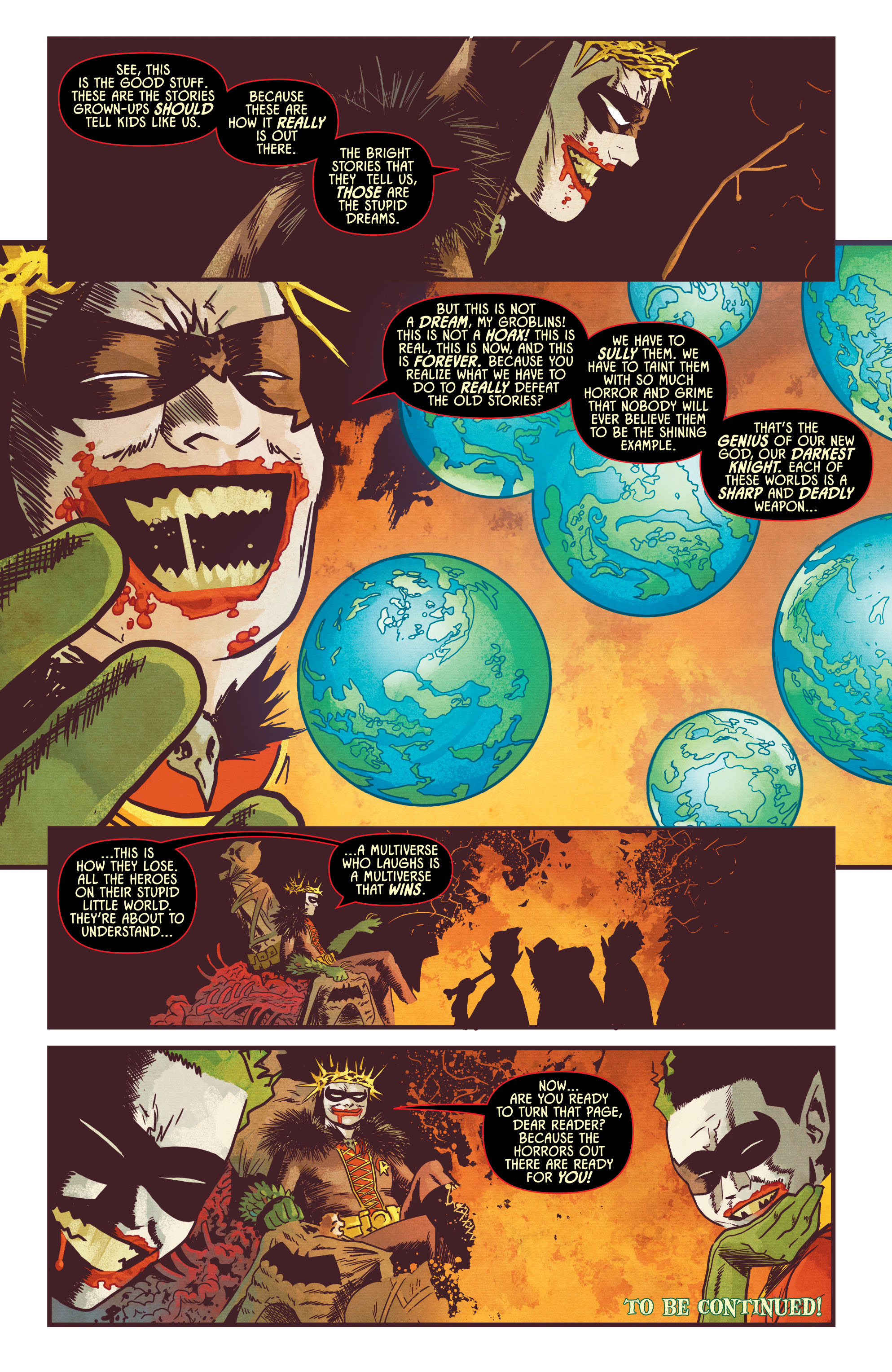 Dark Nights: Death Metal - The Multiverse Who Laughs (2020-) issue 1 - Page 8